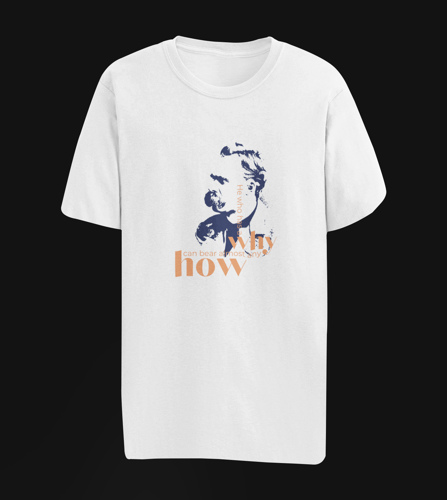 He Who Has a Why Oversize T-shirt