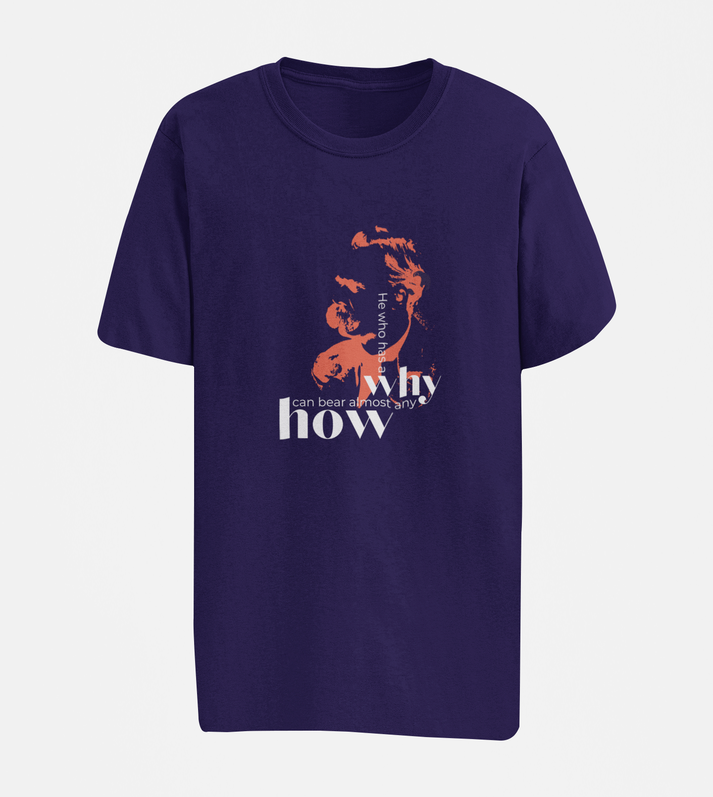 He Who Has a Why Oversize T-shirt