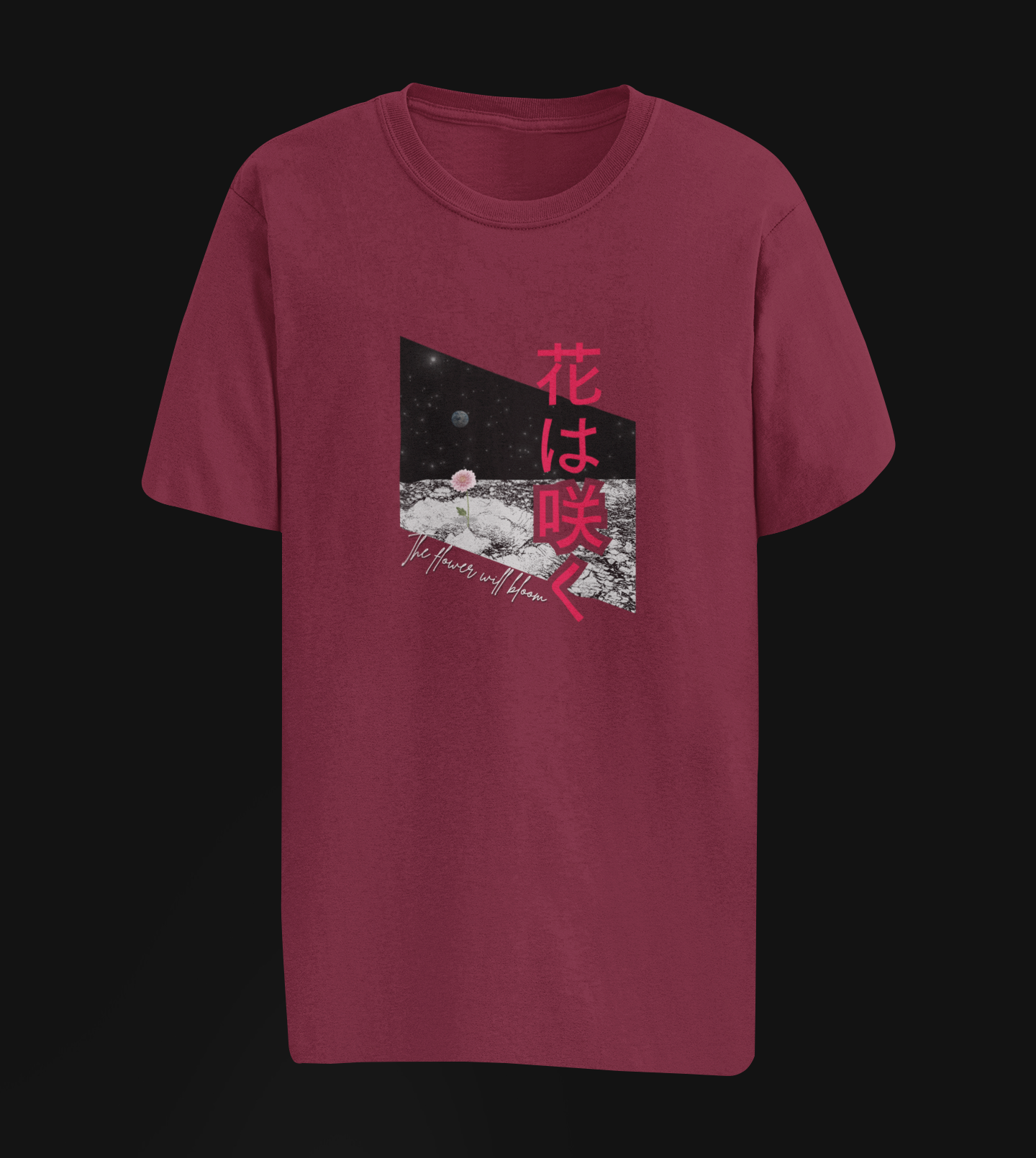 花は咲く The Flowers Will Bloom Oversize T-shirt