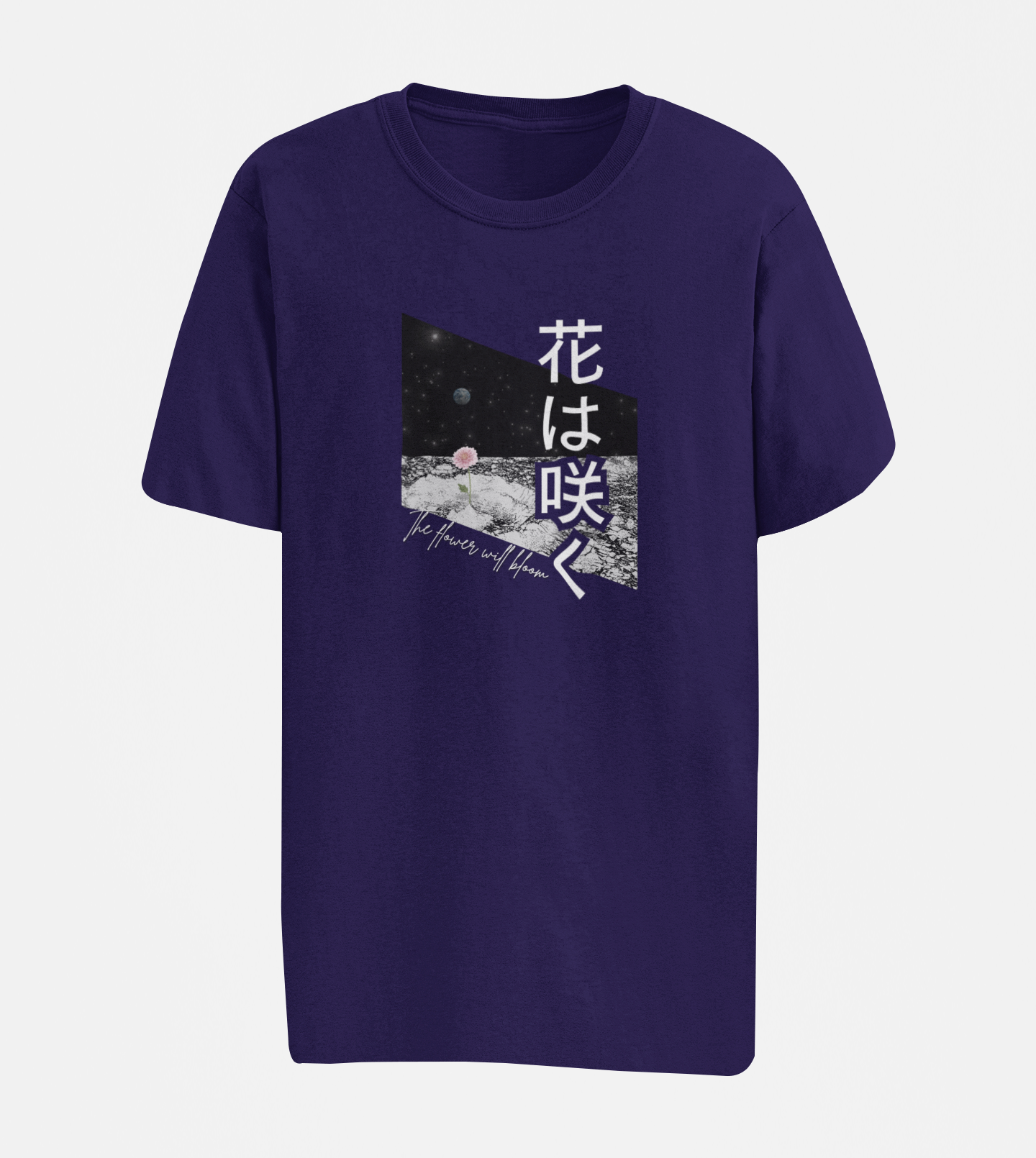 花は咲く The Flowers Will Bloom Oversize T-shirt