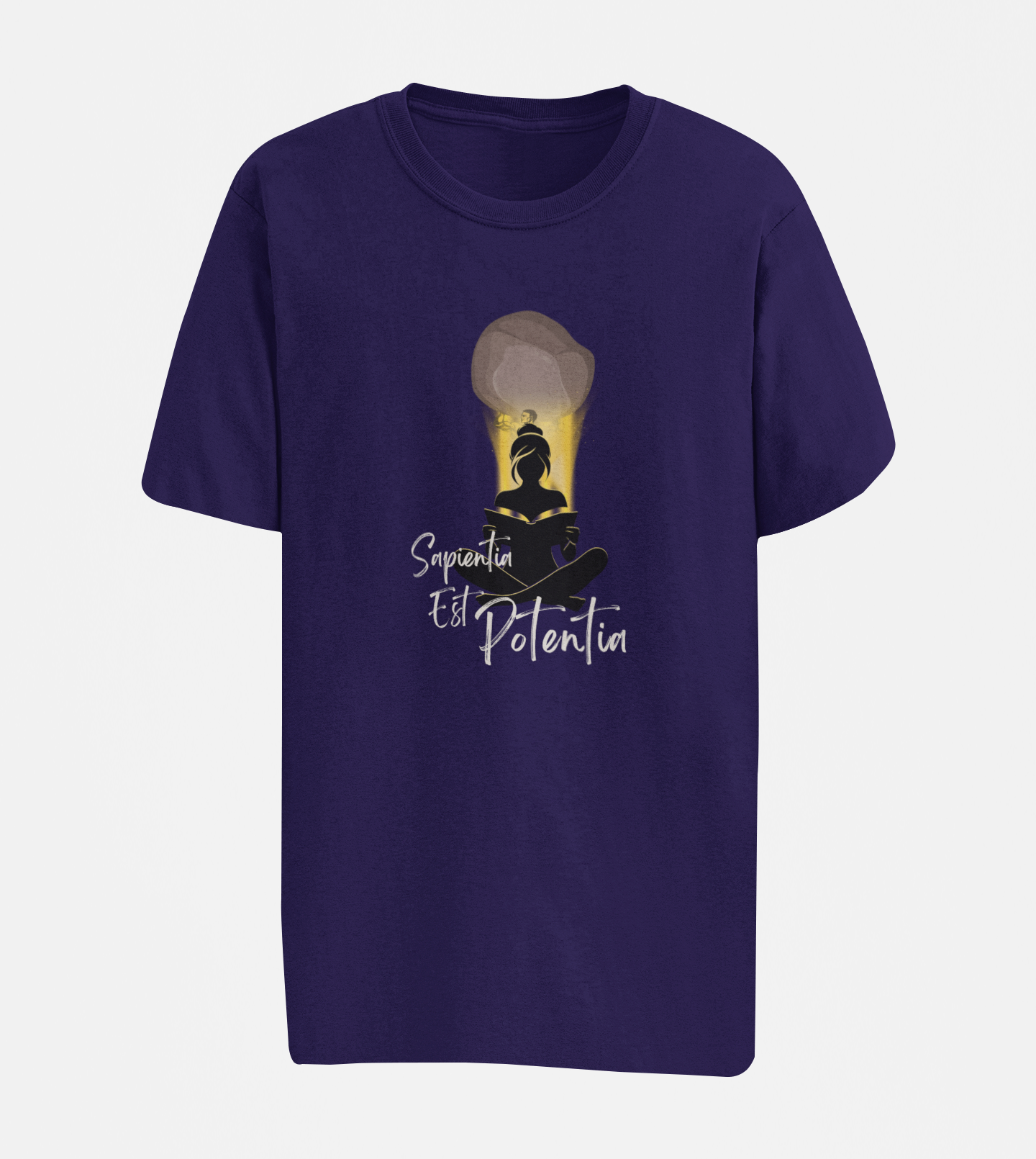 Sapientia Est Potentia Oversize T-shirt