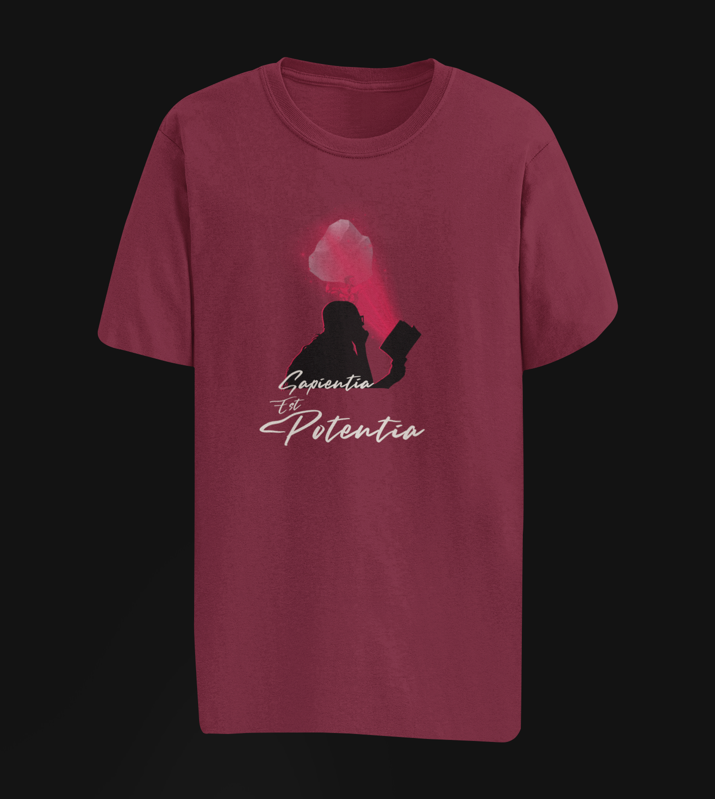 Sapientia Est Potentia Oversize T-shirt