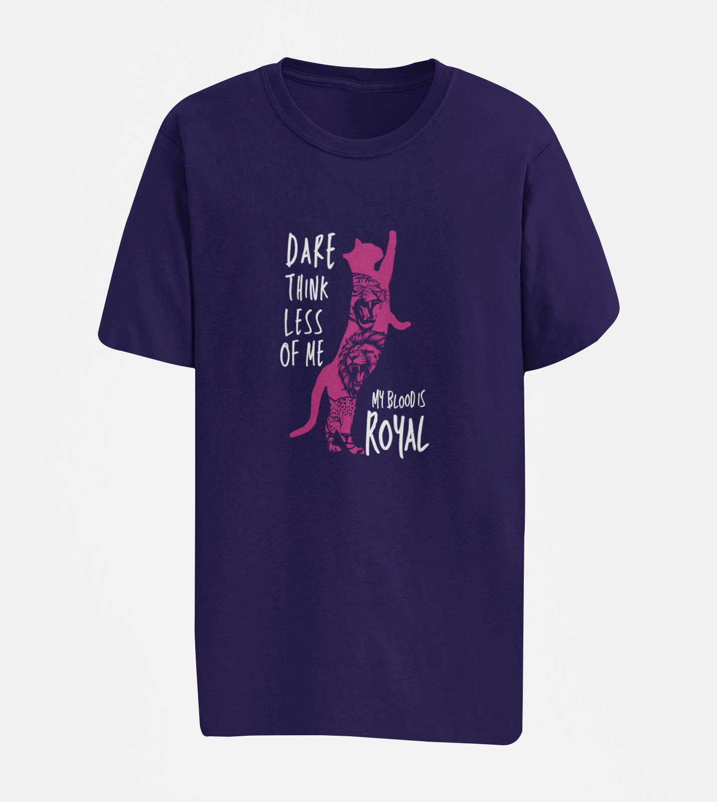 Dare Think Less of Me Oversize T-shirt