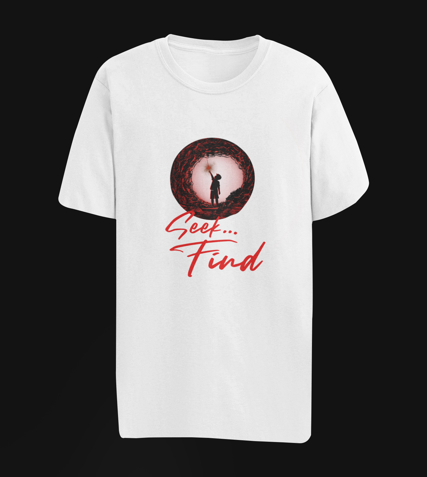 Seek Find Oversize T-shirt