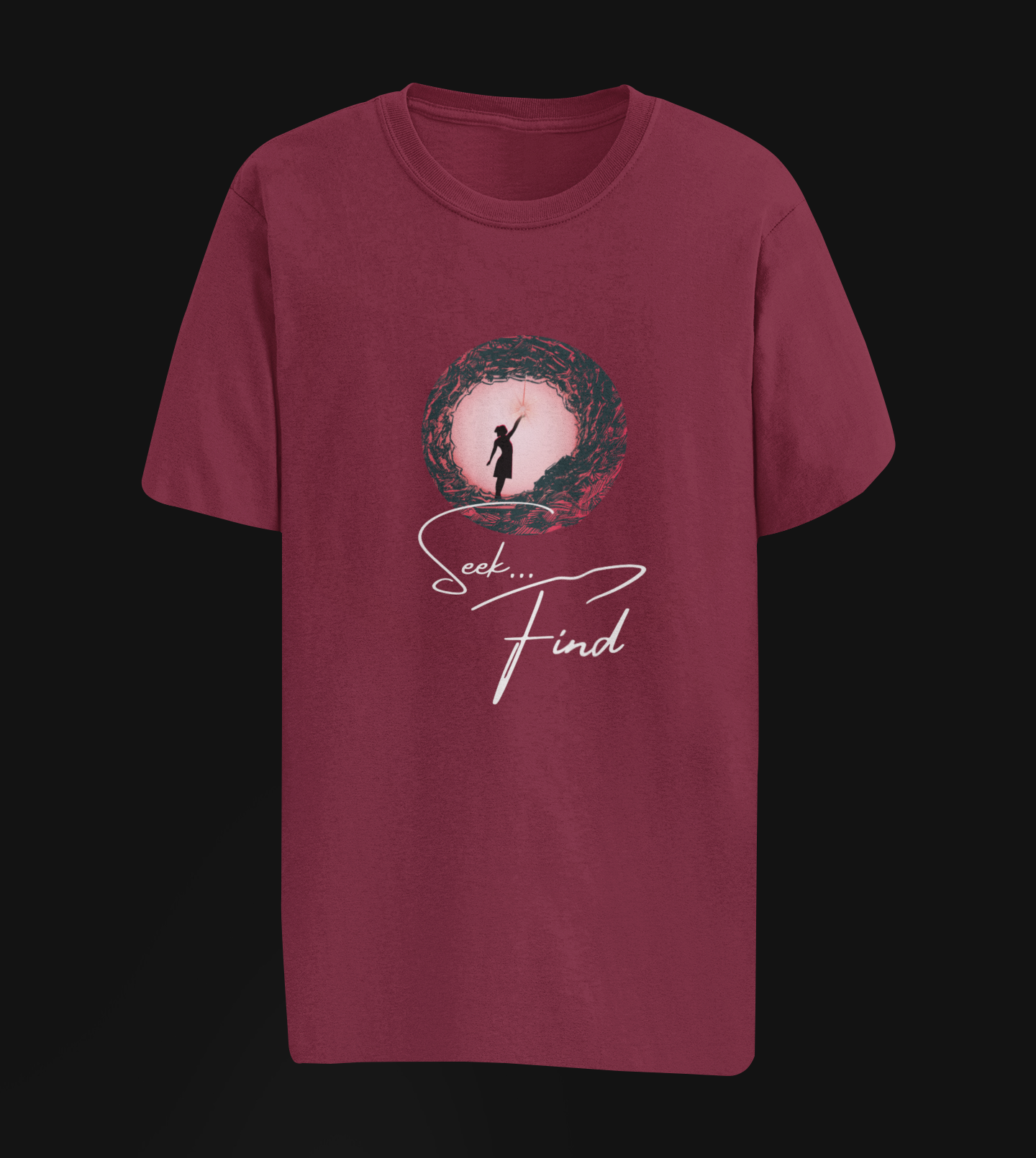Seek Find Oversize T-shirt