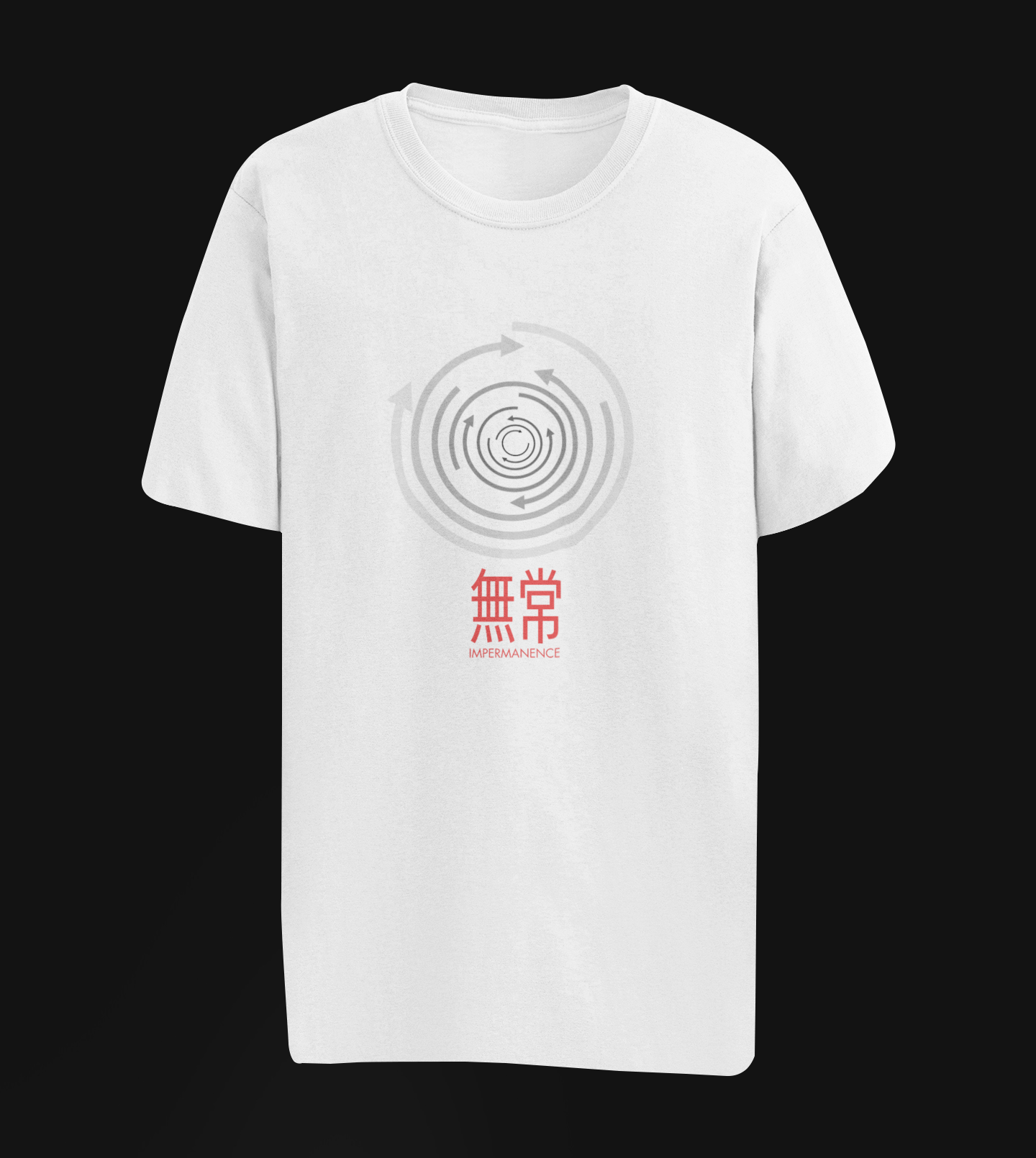 無常 Impermanence Oversize T-shirt
