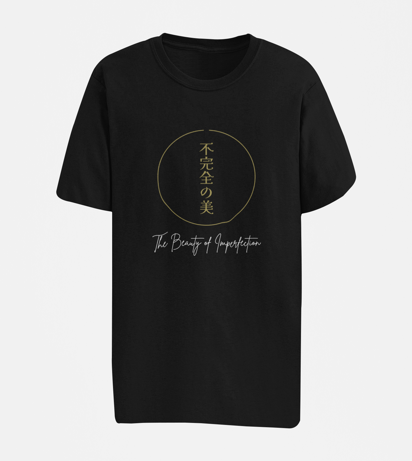 不完全の美 The Beauty of Imperfection Oversize T-shirt