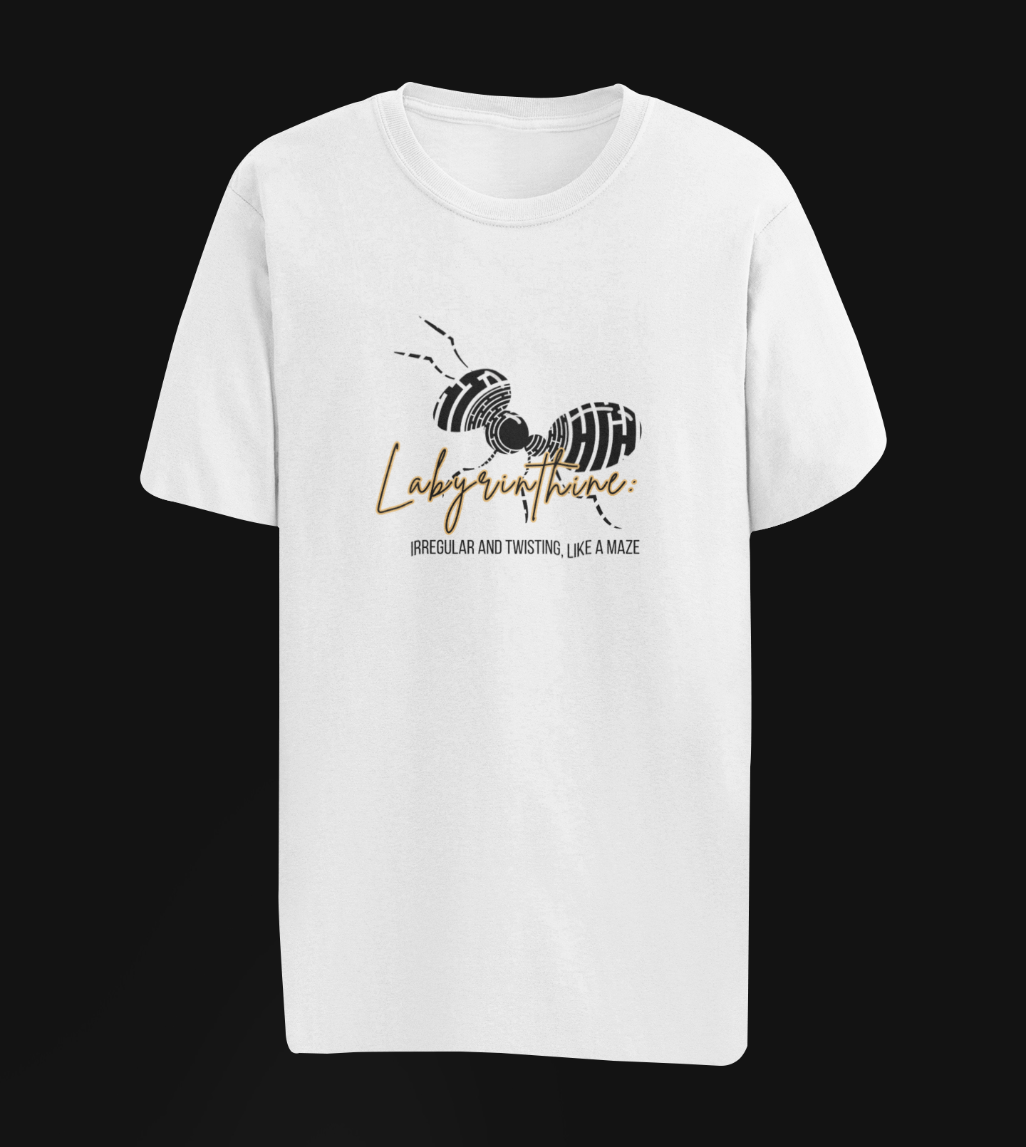 Labyrinthine Oversize T-shirt