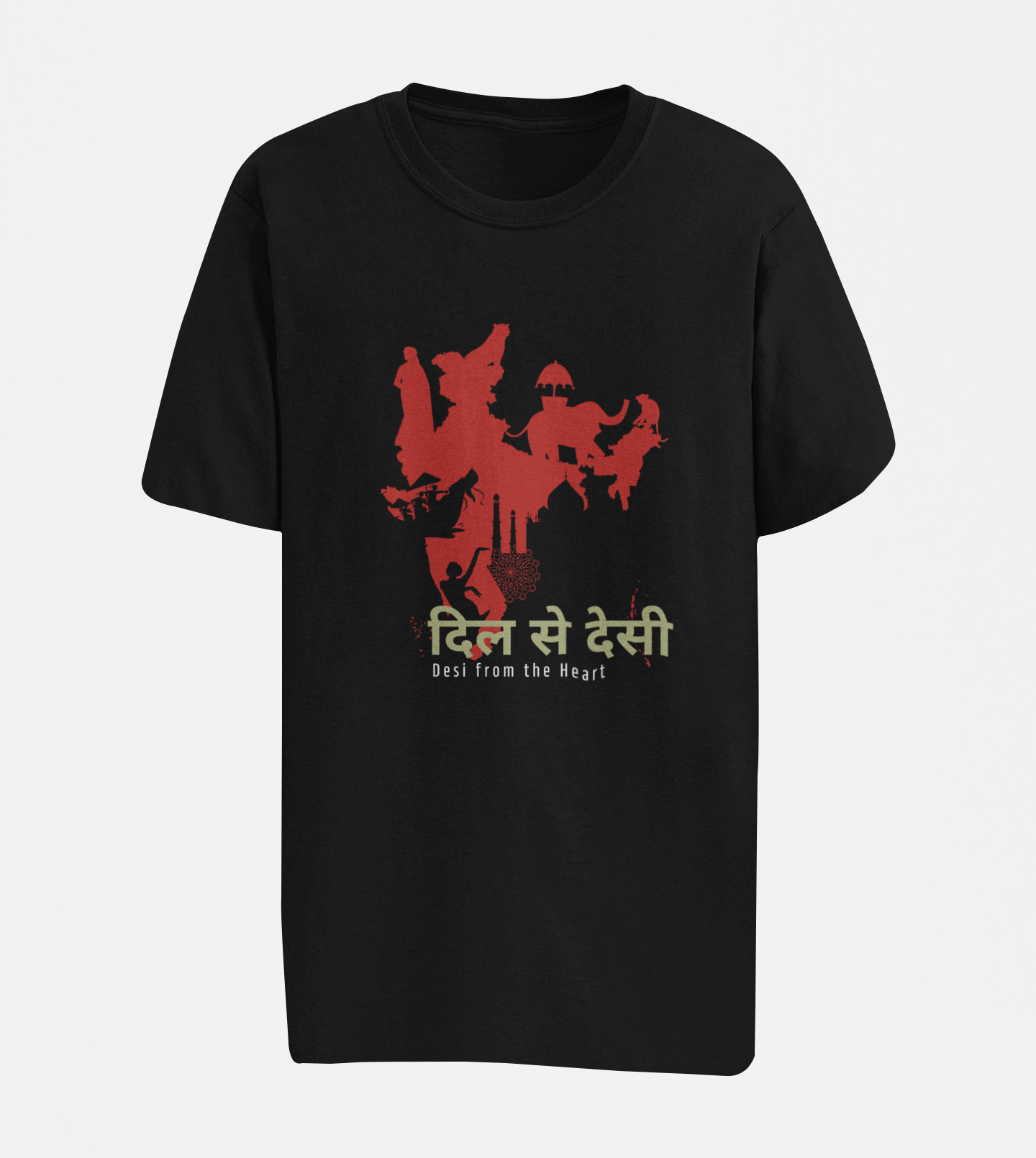 Desi from the Heart Oversize T-shirt