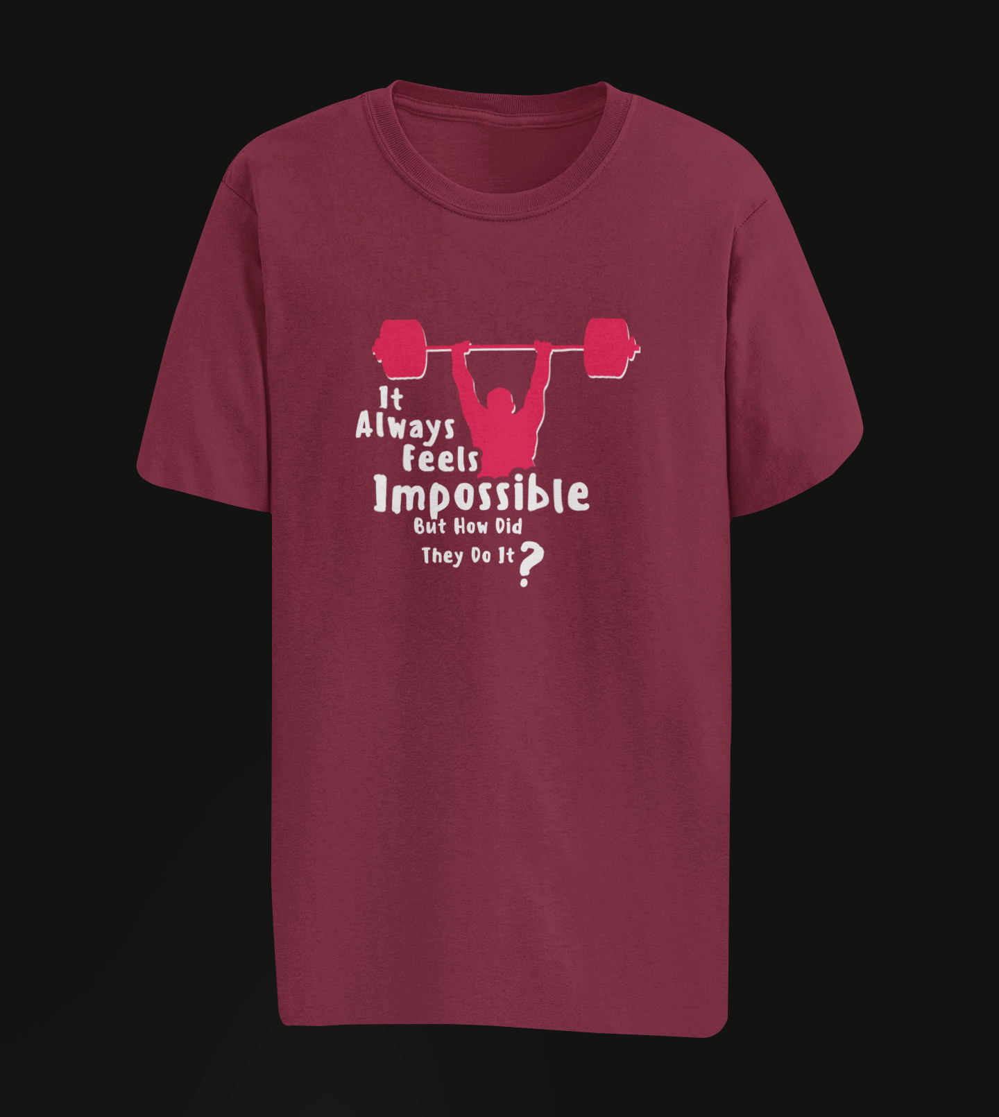 It Always Feels Impossible Oversize T-shirt