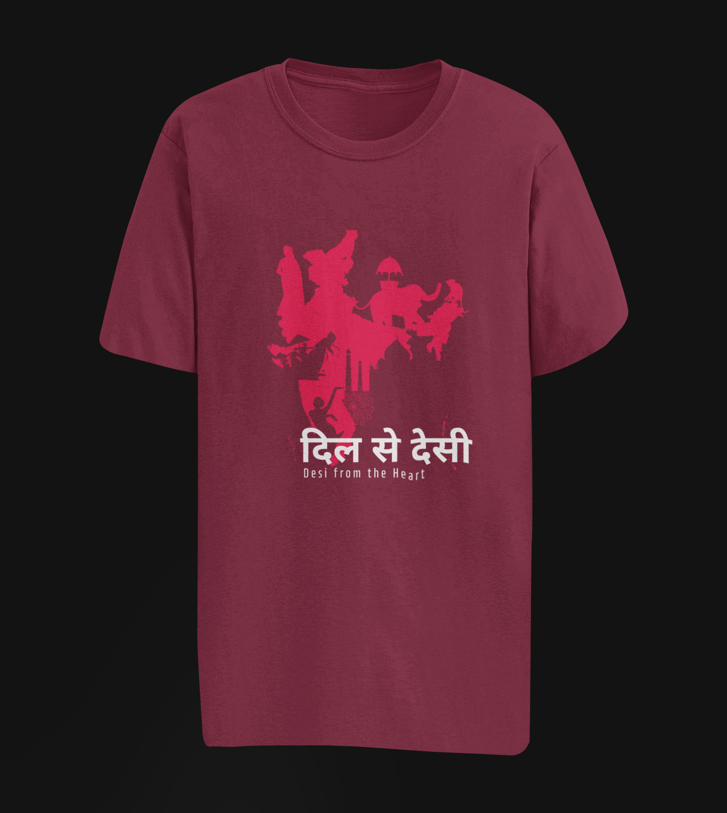 Desi from the Heart Oversize T-shirt