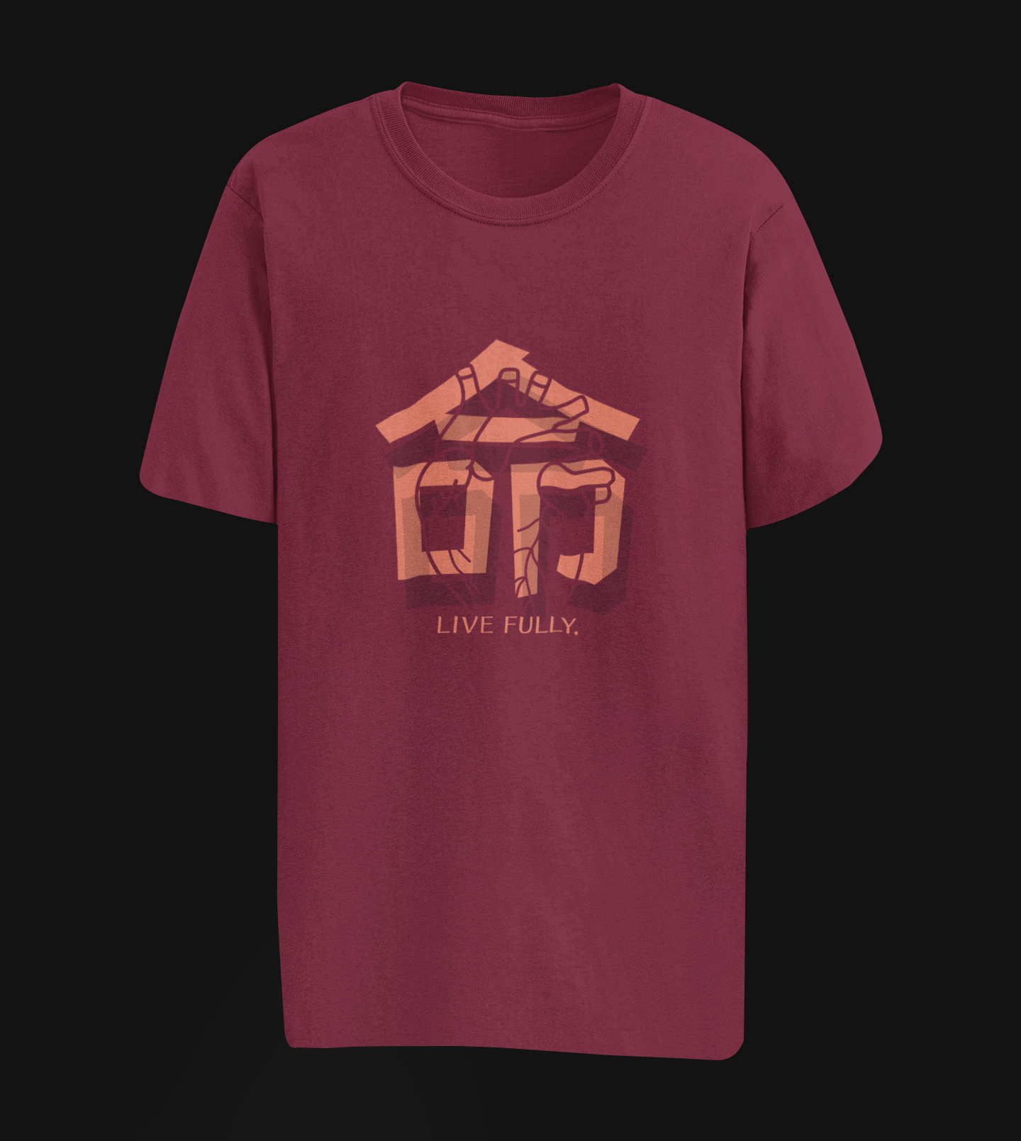 Live Fully Oversize T-shirt