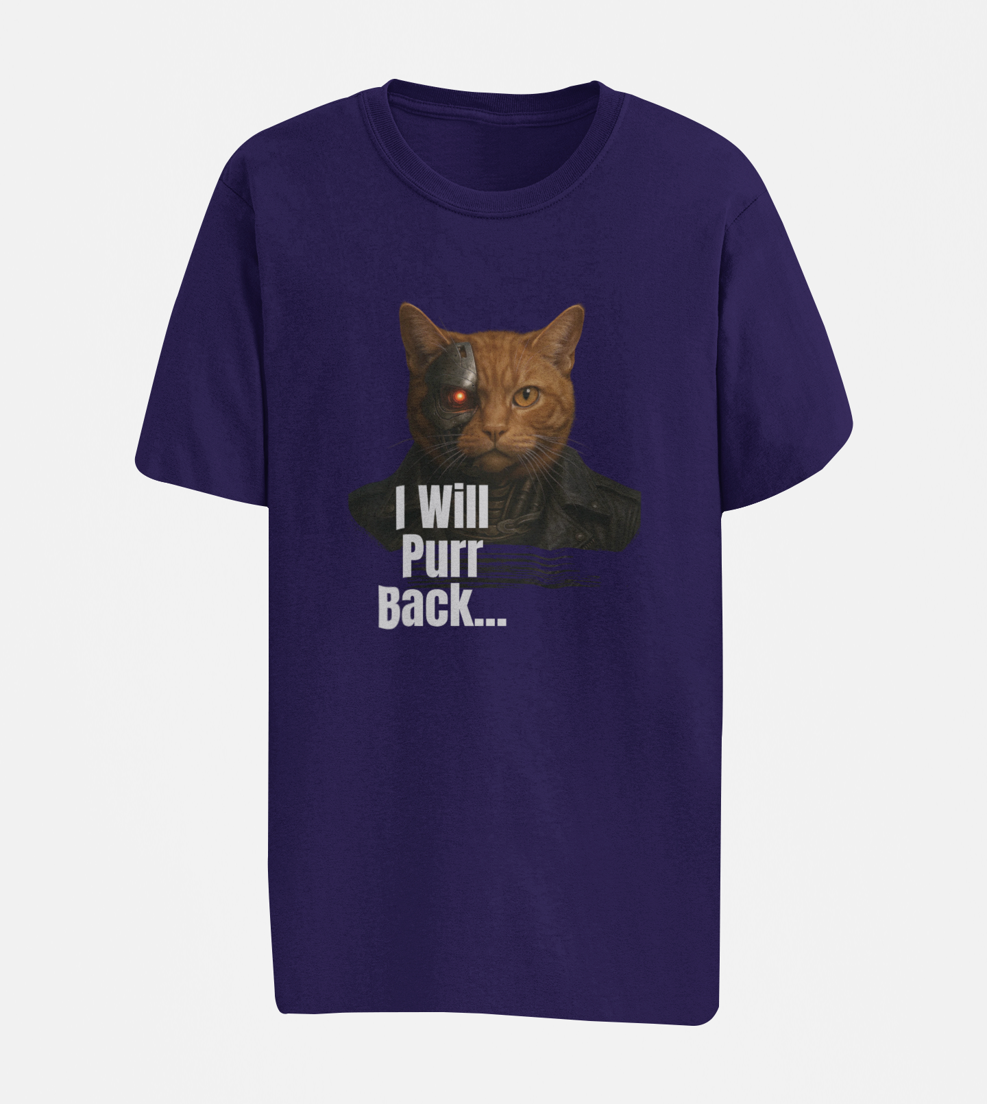 I Will Purr Back Oversize T-shirt
