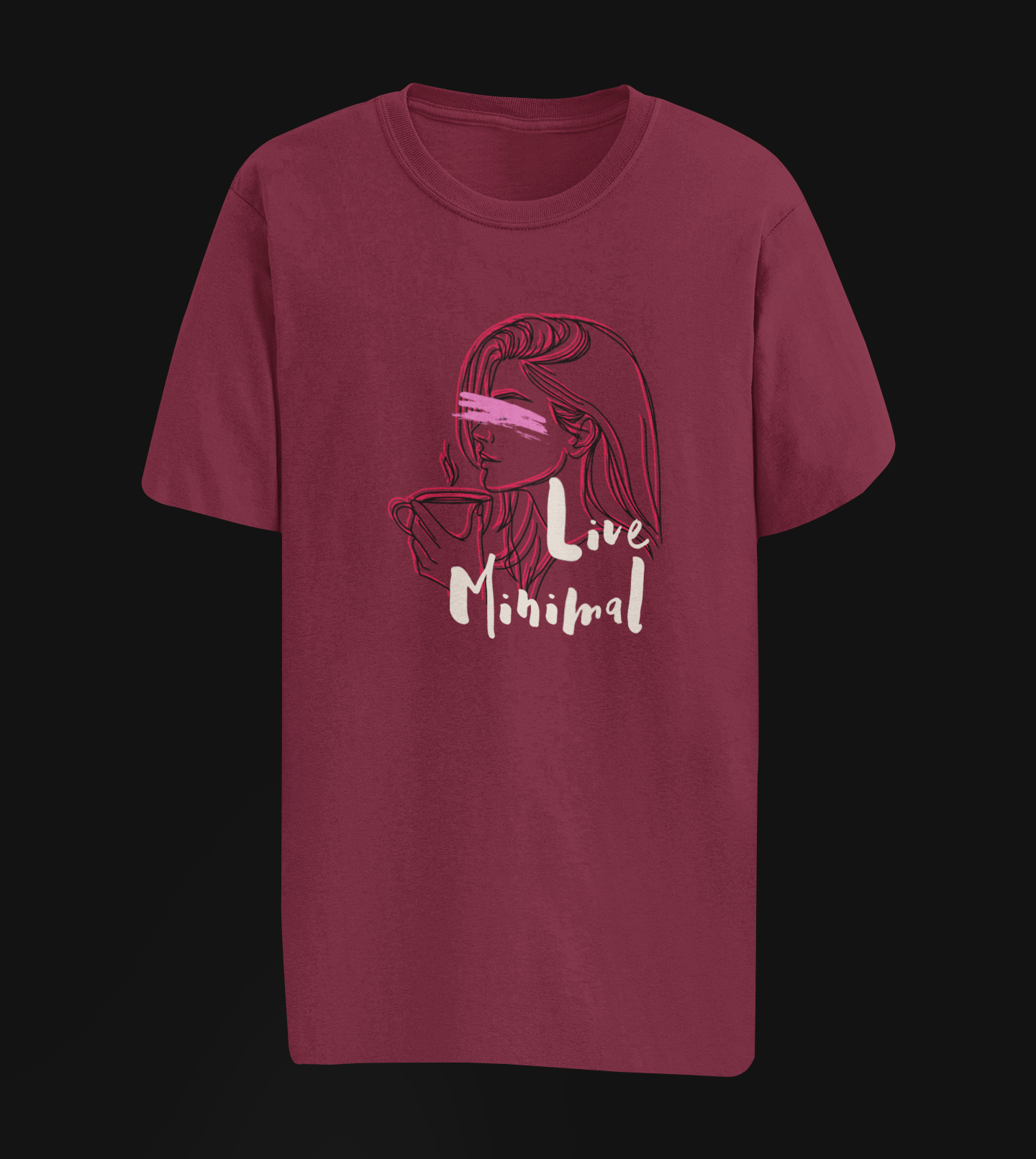 Live Minimal Oversize T-shirt