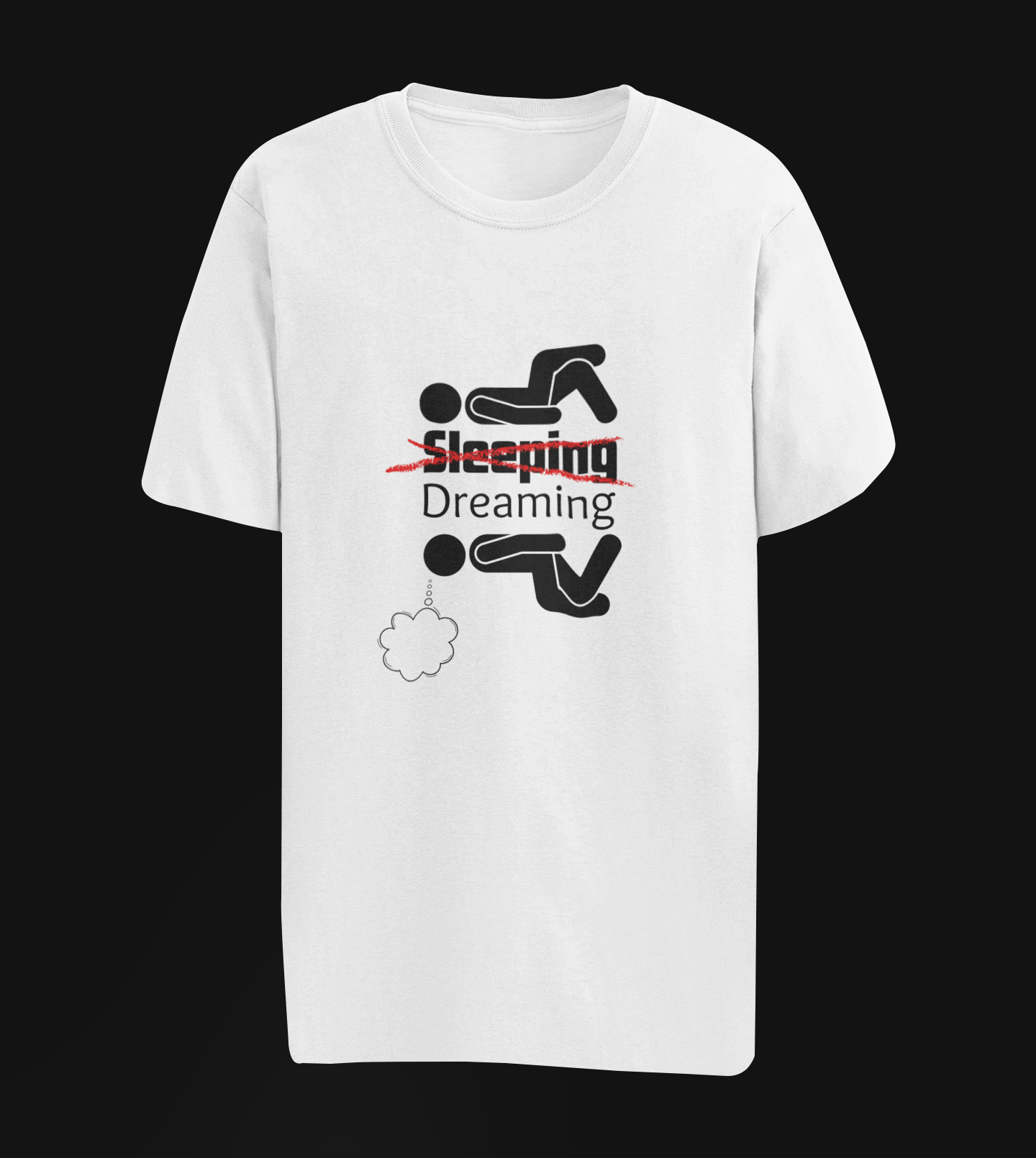 Not Lazy, Efficient Oversize T-shirt