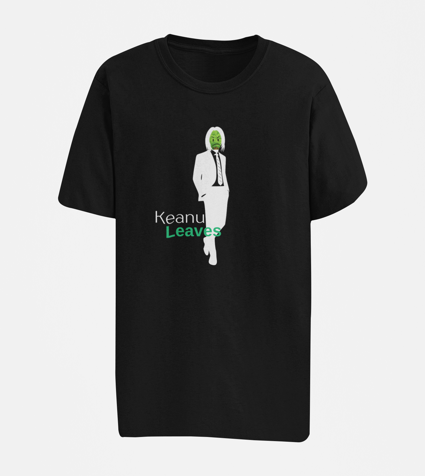 Keanu Leaves Oversize T-shirt