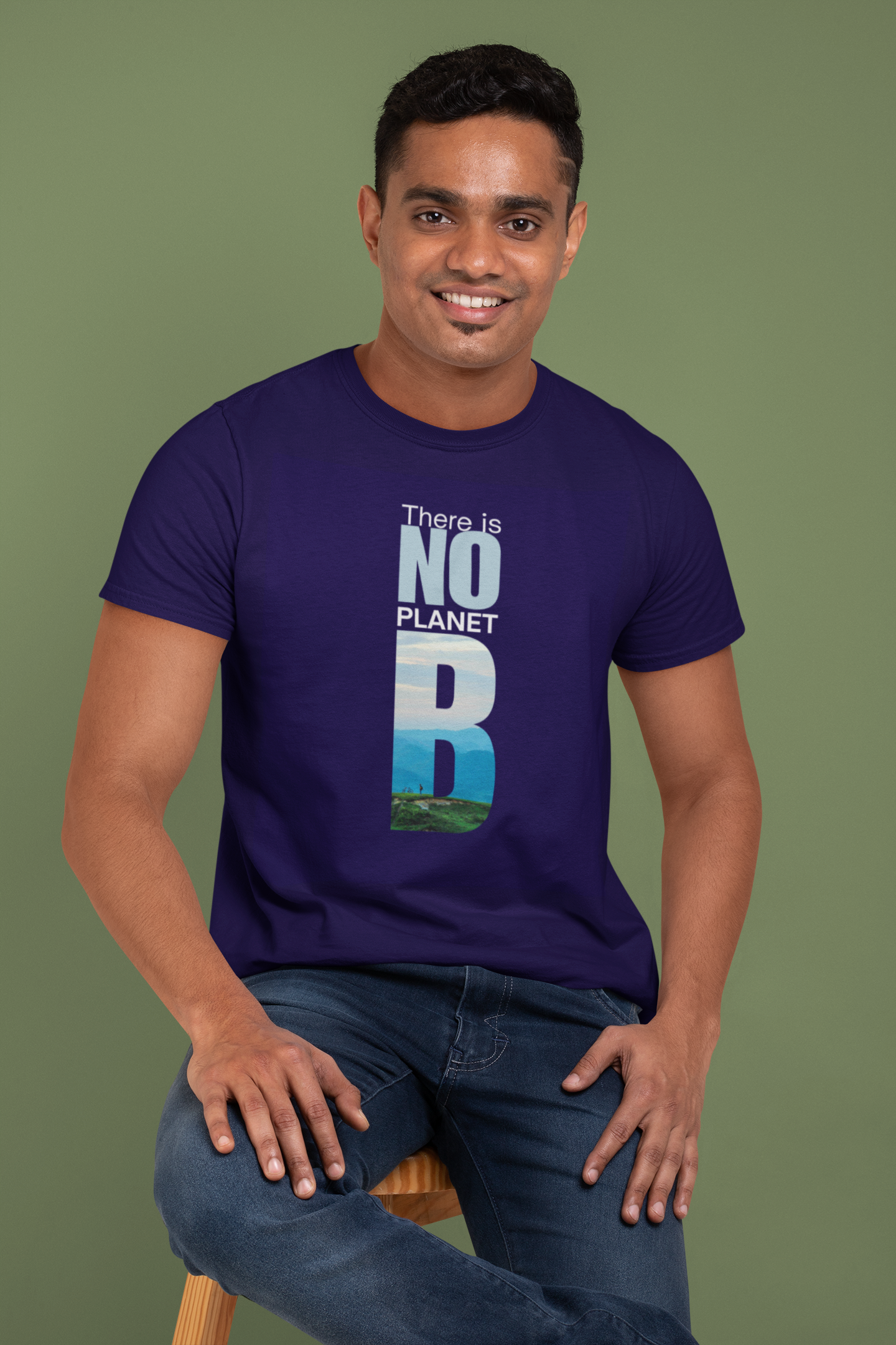 There is No Planet B Slim Fit T-shirt
