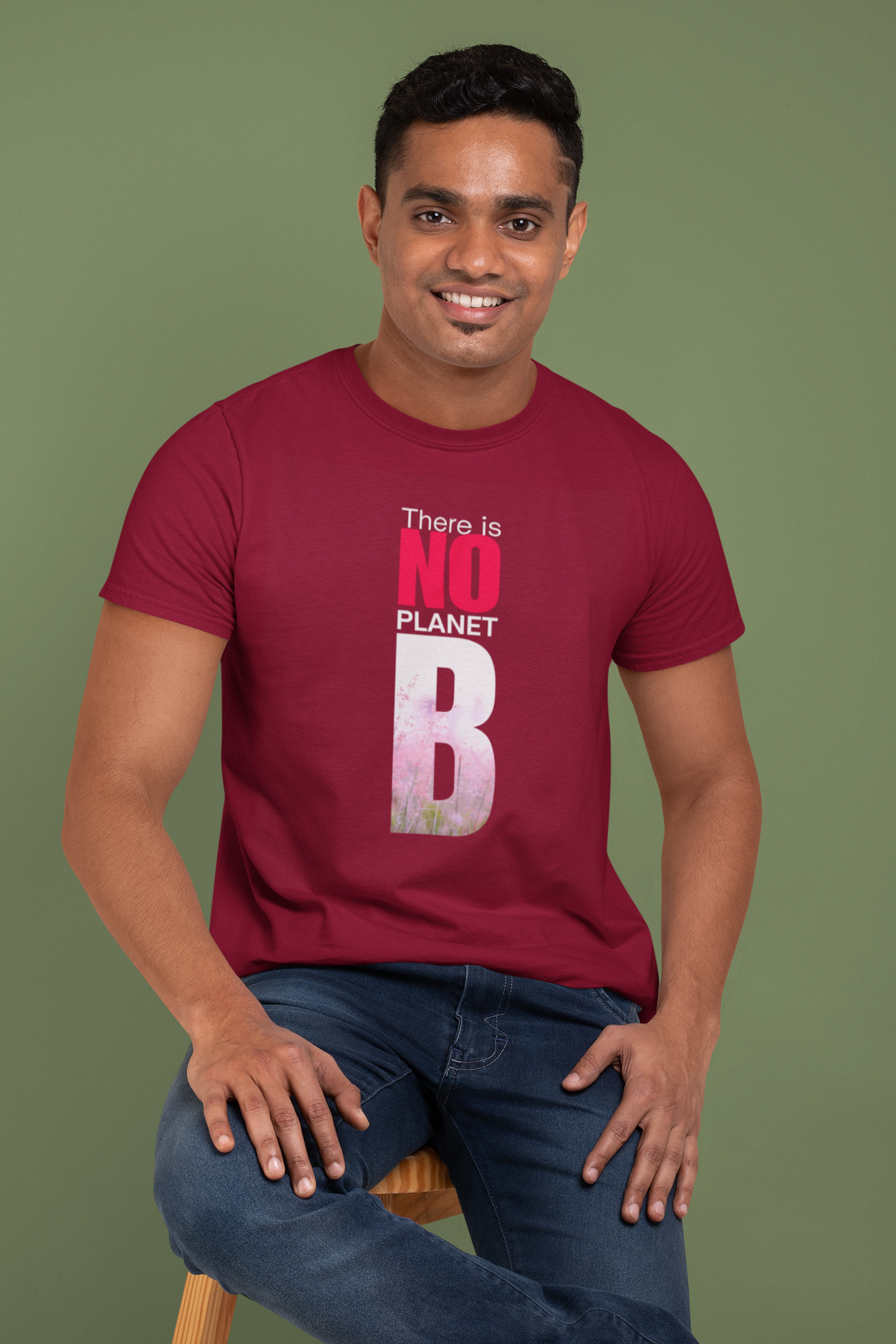 There is No Planet B Slim Fit T-shirt