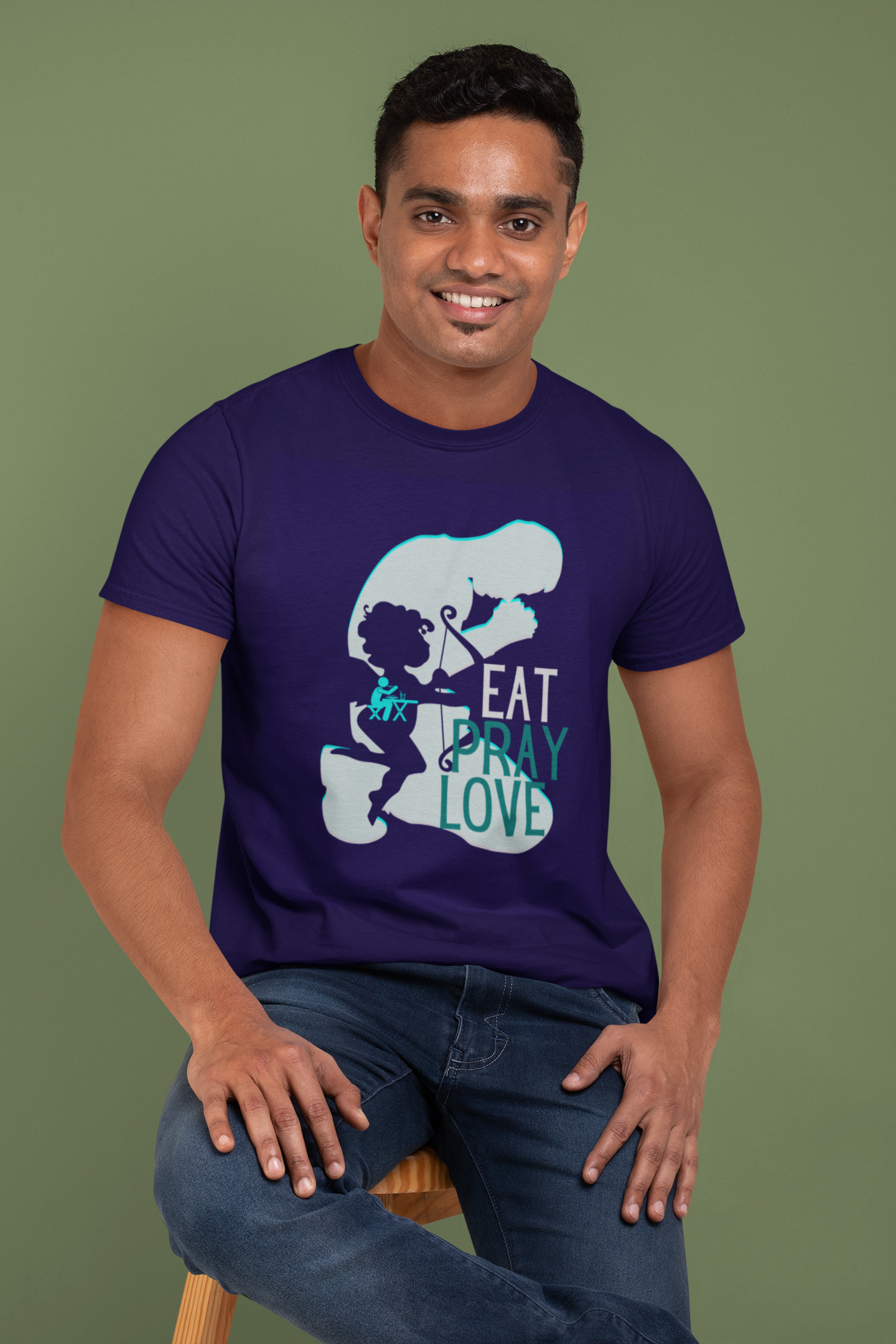 Eat Pray Love Slim Fit T-shirt