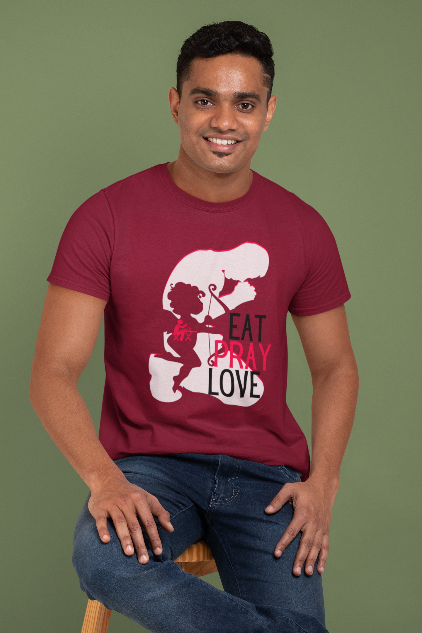 Eat Pray Love Slim Fit T-shirt