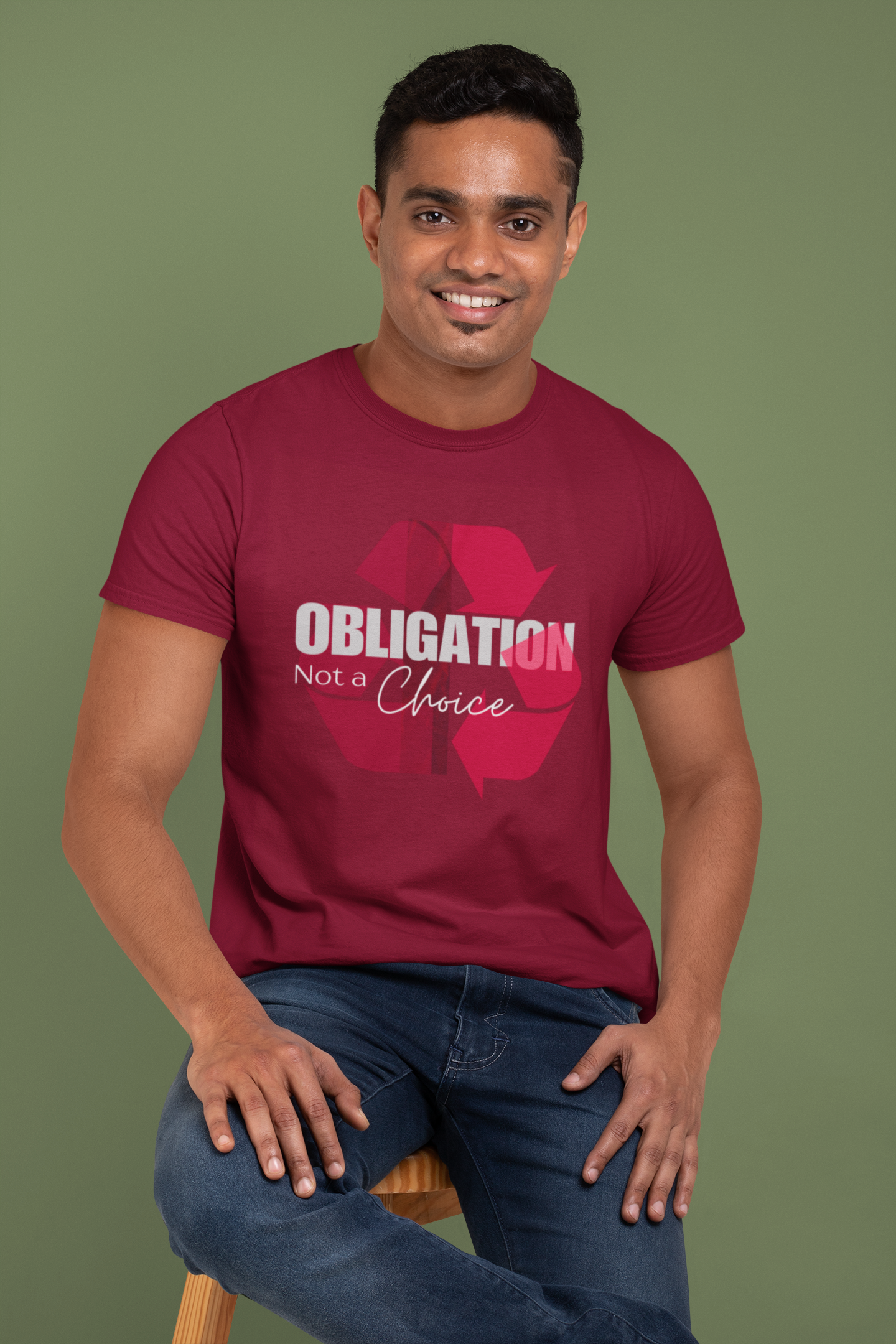 Obligation Not a Choice Slim Fit T-shirt