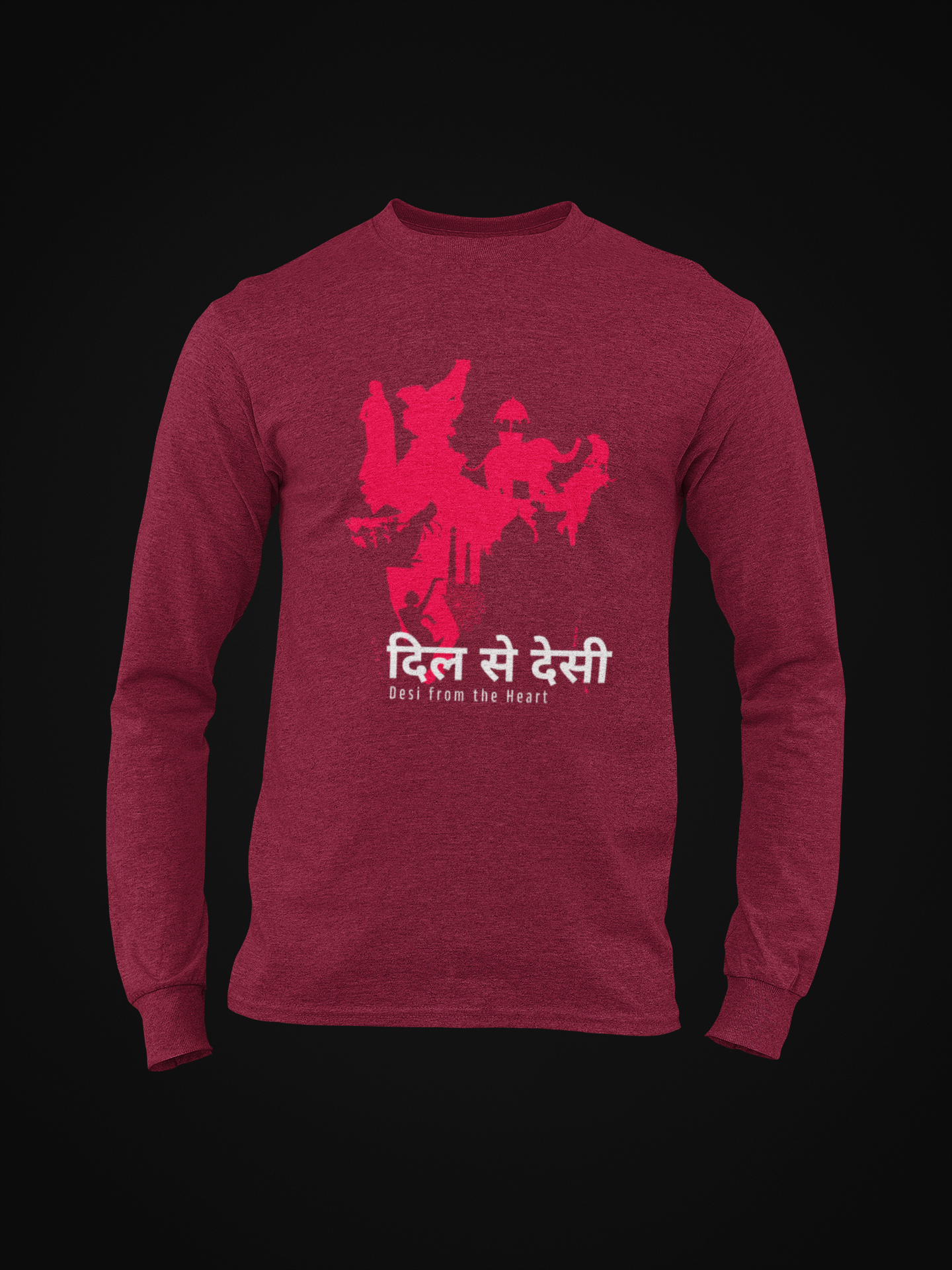 Desi from the Heart Long Sleeve T-shirt