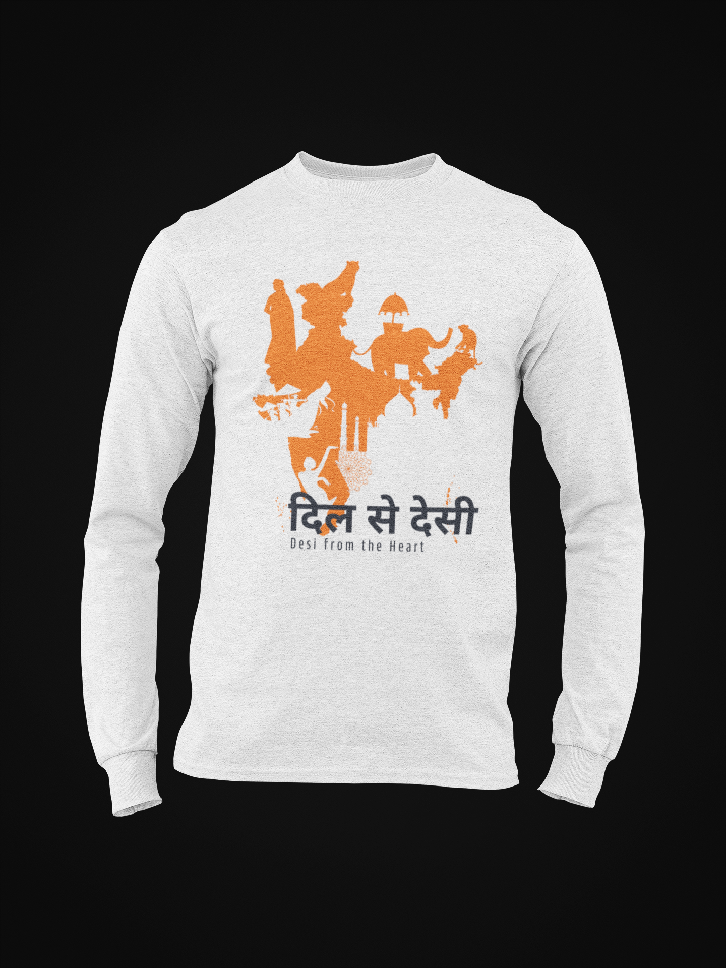 Desi from the Heart Long Sleeve T-shirt