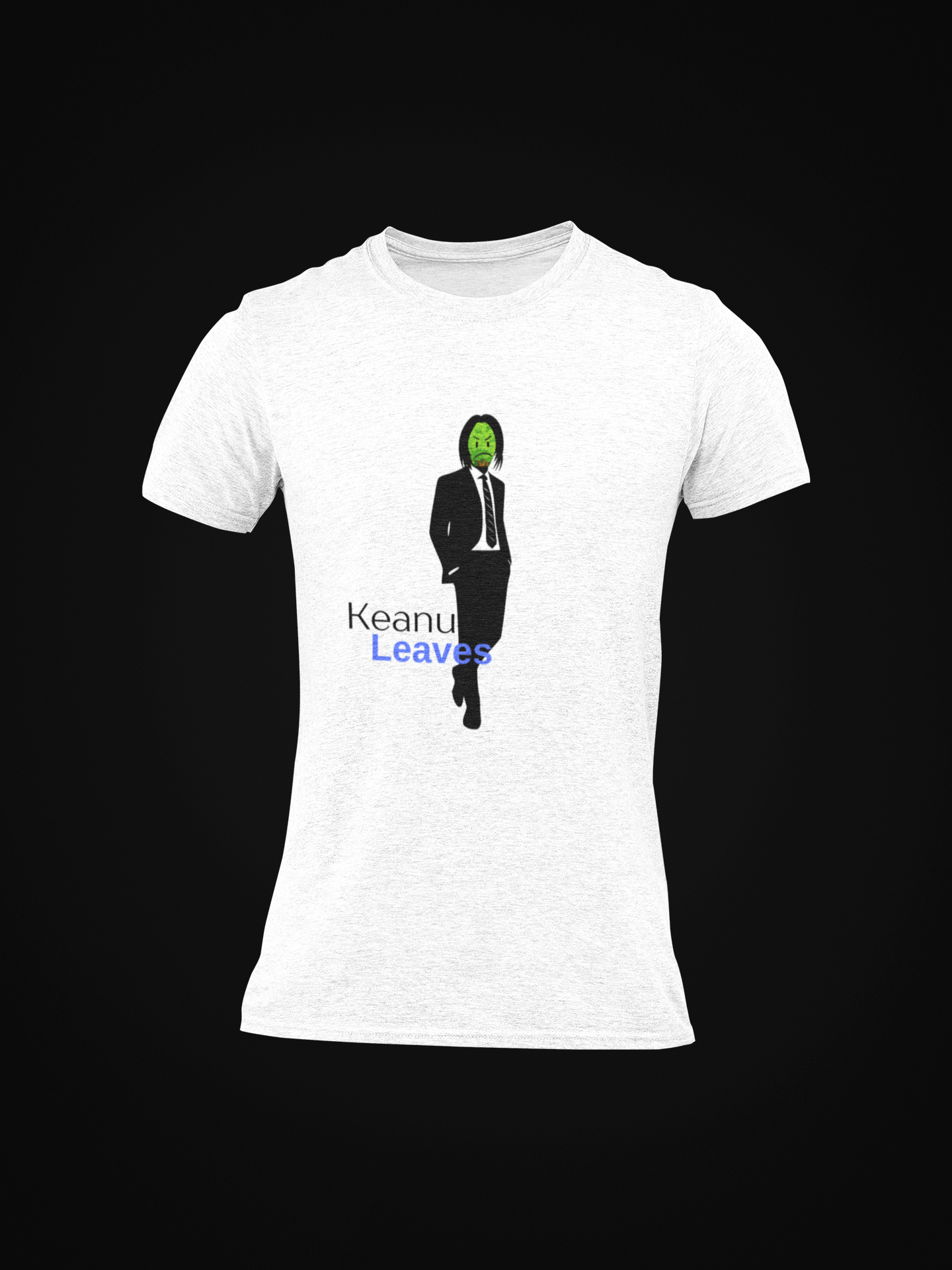 Keanu Leaves Slim Fit T-shirt