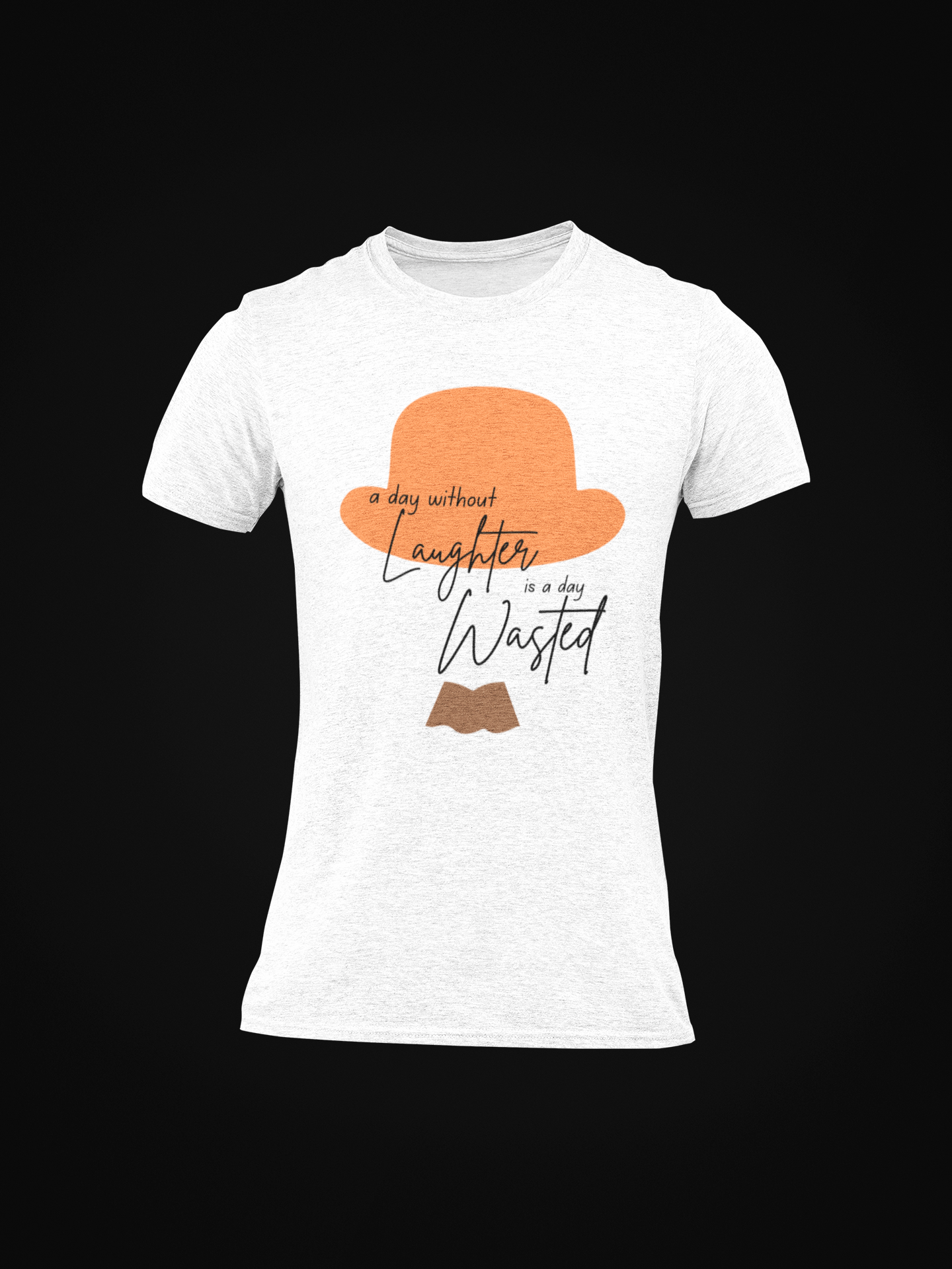 A day without laughter Slim Fit T-shirt