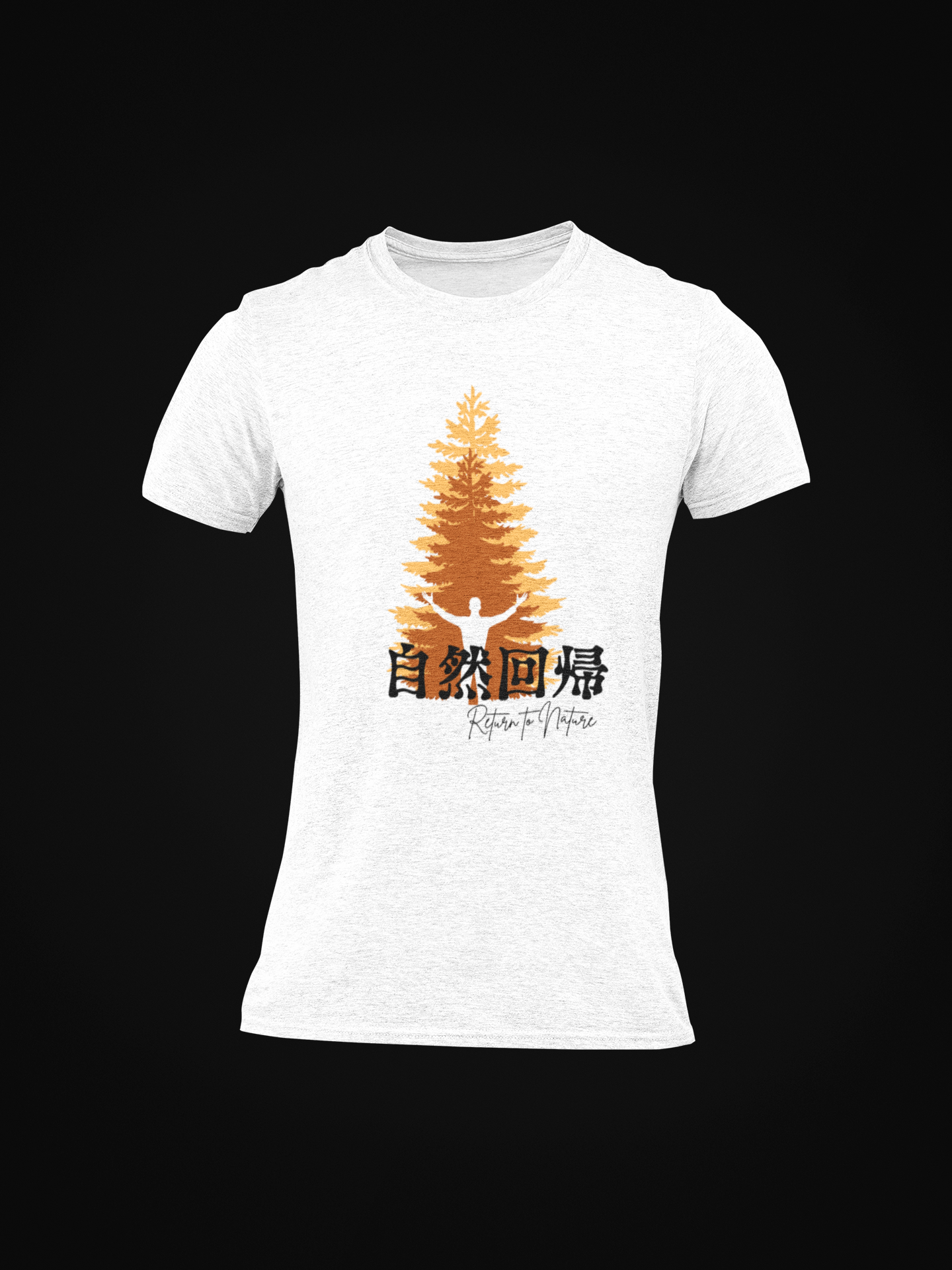 自然回帰 Return to Nature Slim Fit T-shirt