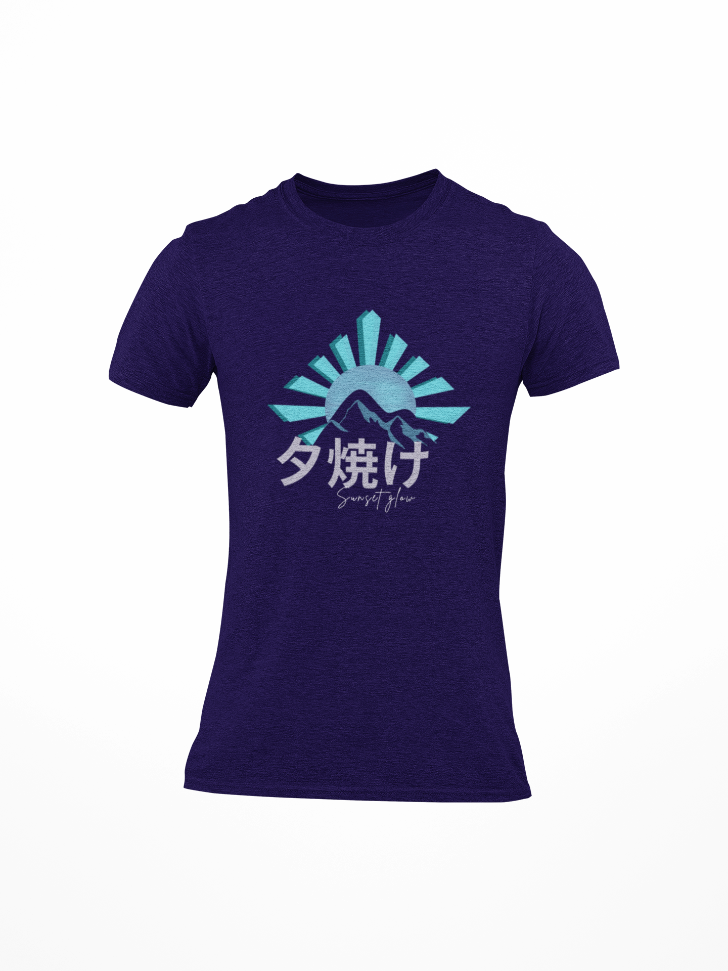 夕焼け Sunset Glow Slim Fit T-shirt