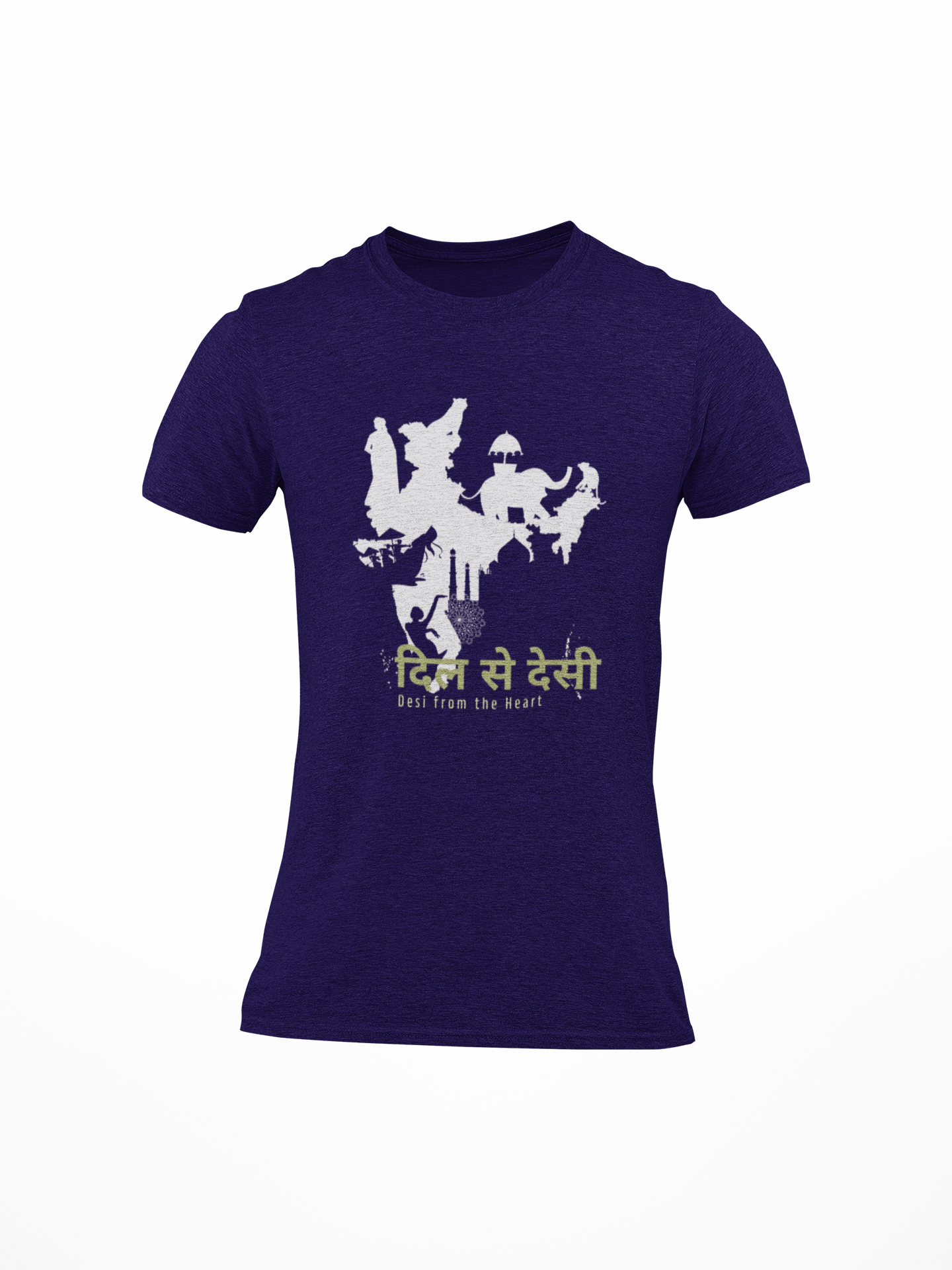 Desi from the Heart Slim Fit T-shirt