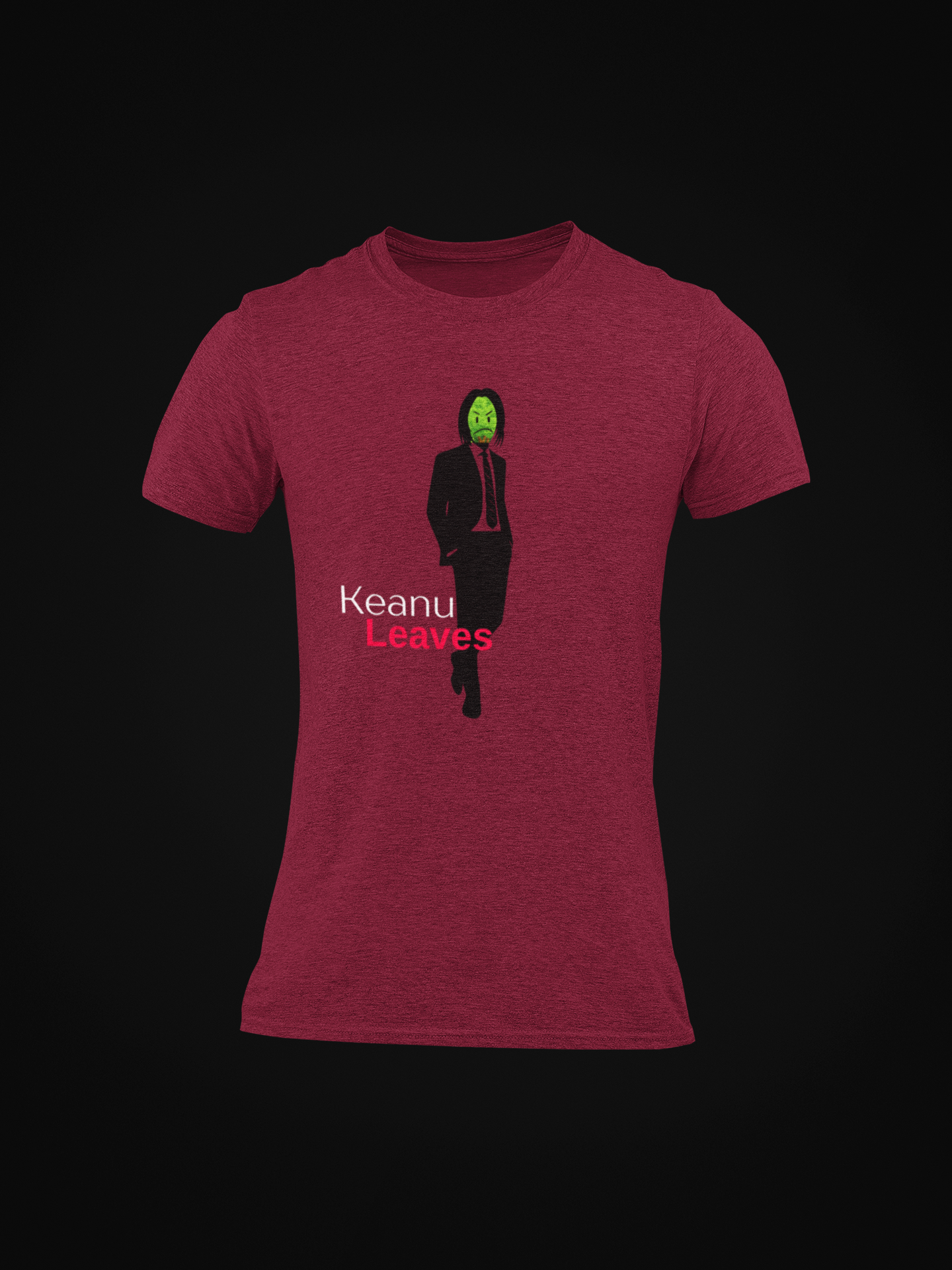Keanu Leaves Slim Fit T-shirt