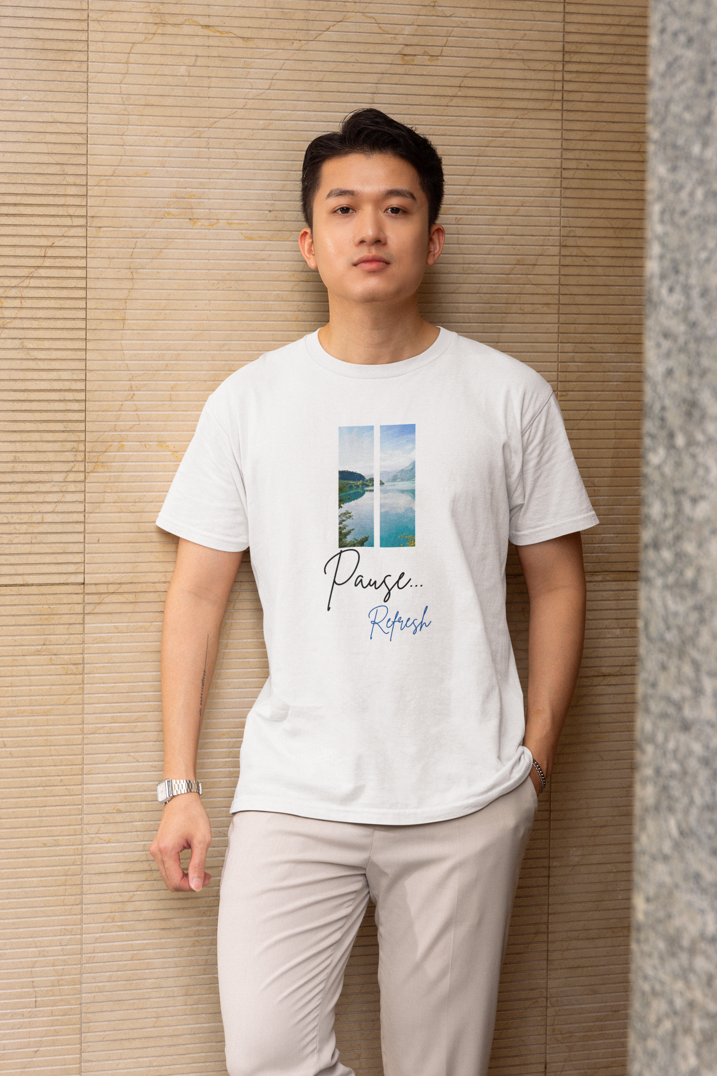 Pause Refresh Short Sleeve T-shirt