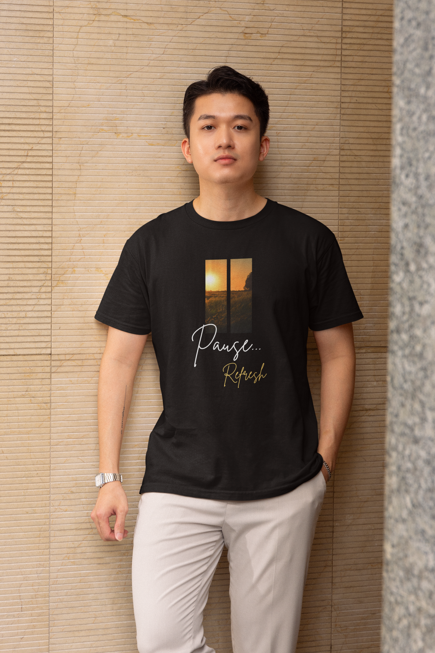 Pause Refresh Short Sleeve T-shirt