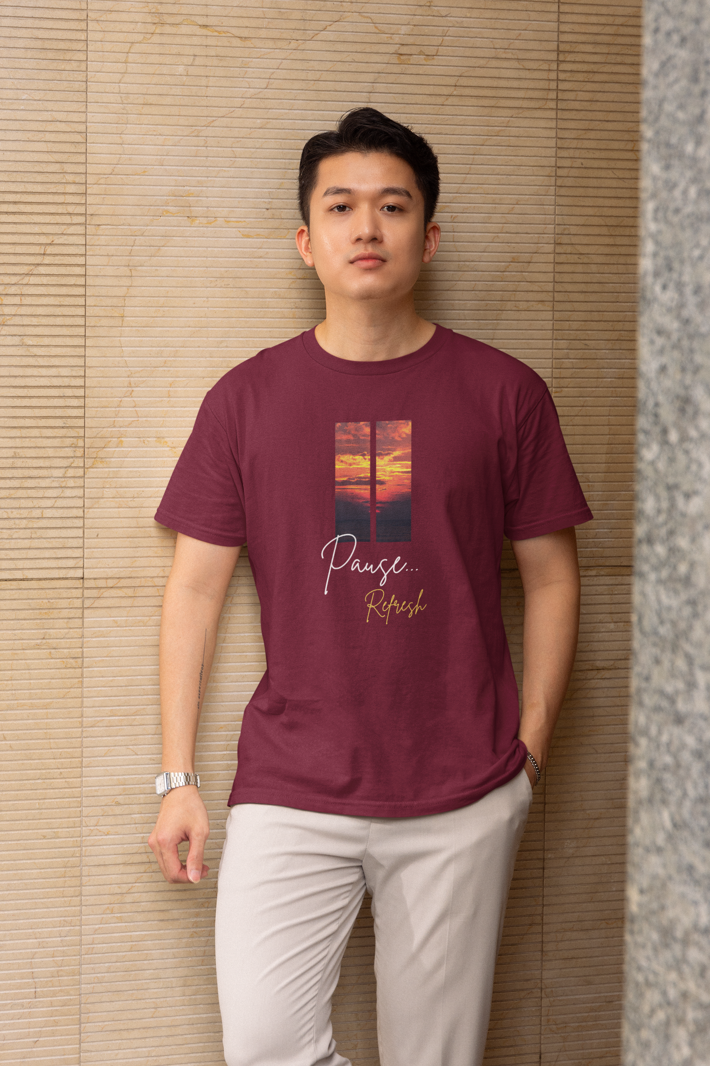 Pause Refresh Short Sleeve T-shirt