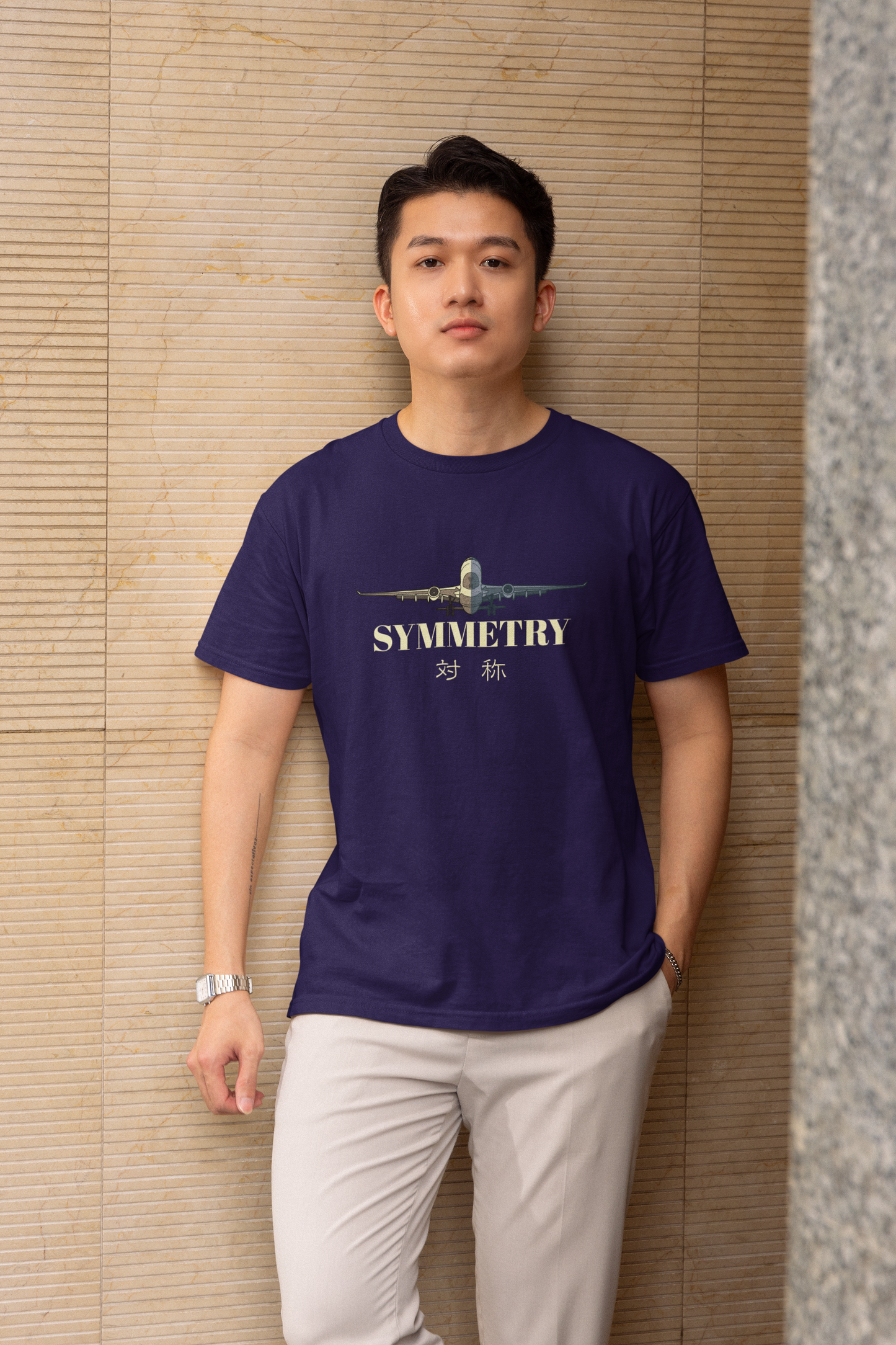 対称 Symmetry Regular Fit T-shirt