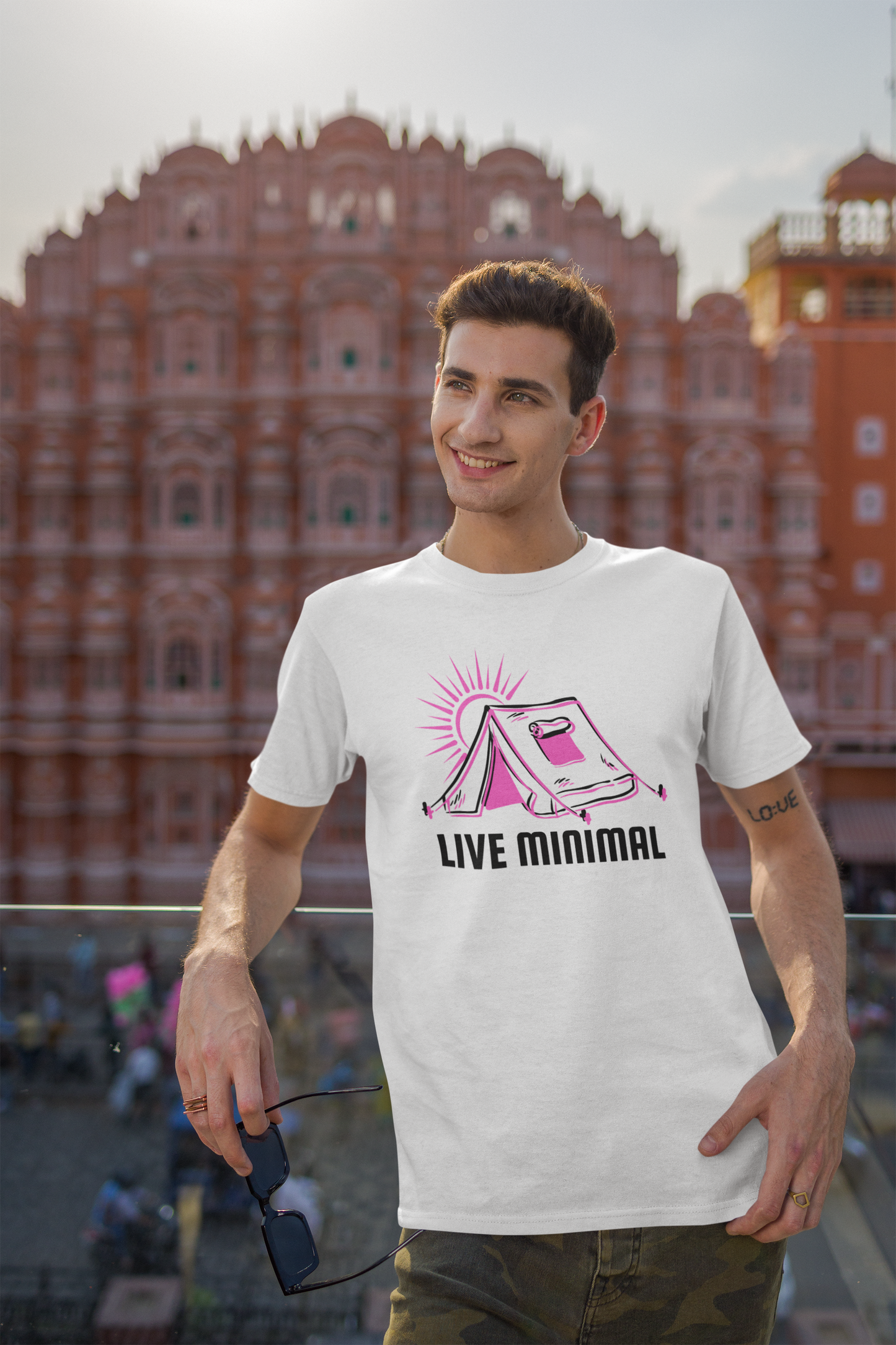 Live Minimal Short Sleeve T-shirt