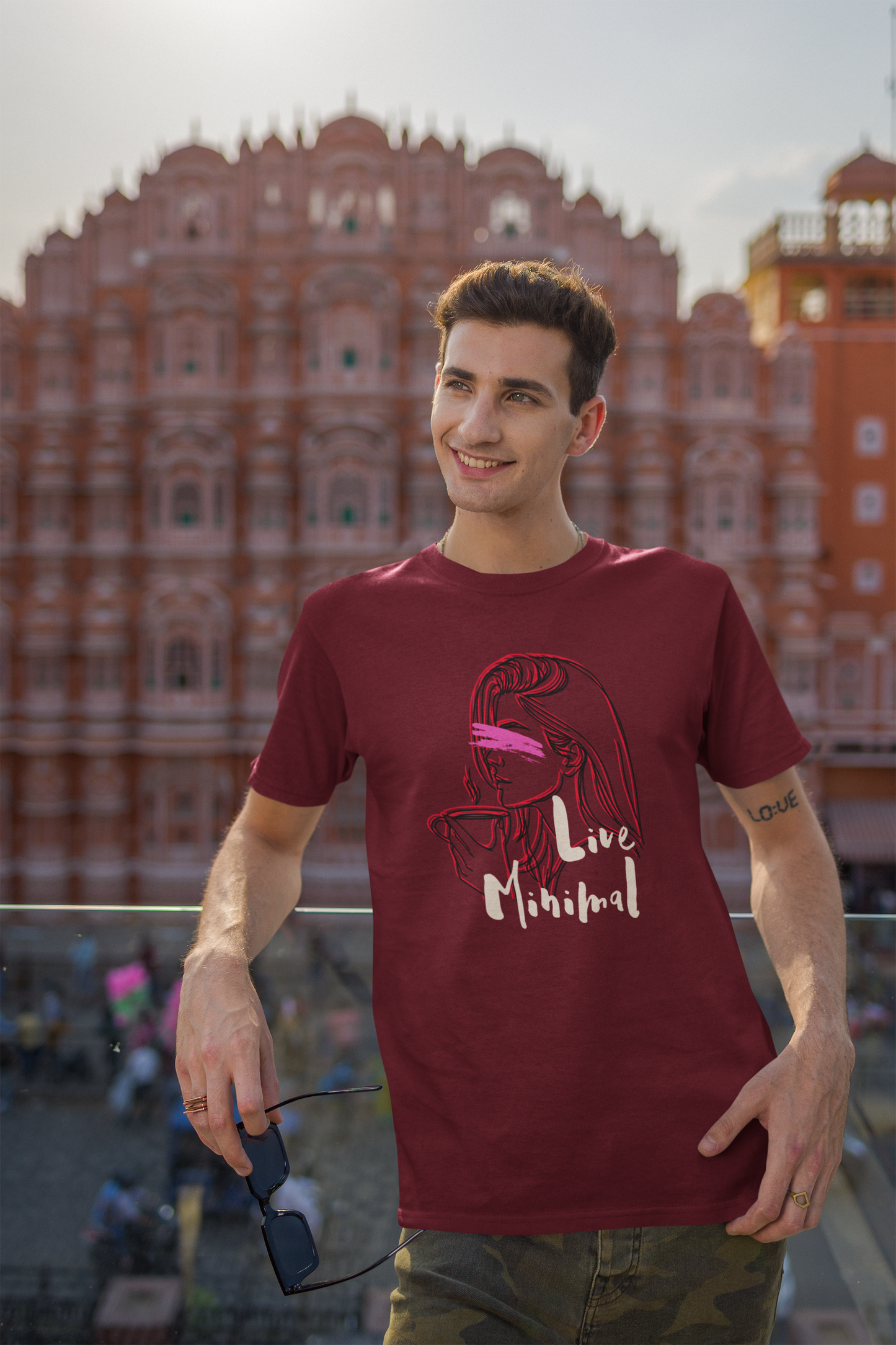 Live Minimal Short Sleeve T-shirt