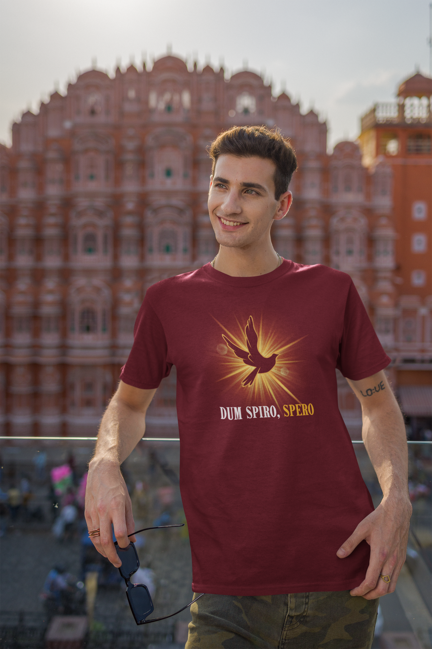 Dum Spiro, Spero Short Sleeve T-shirt