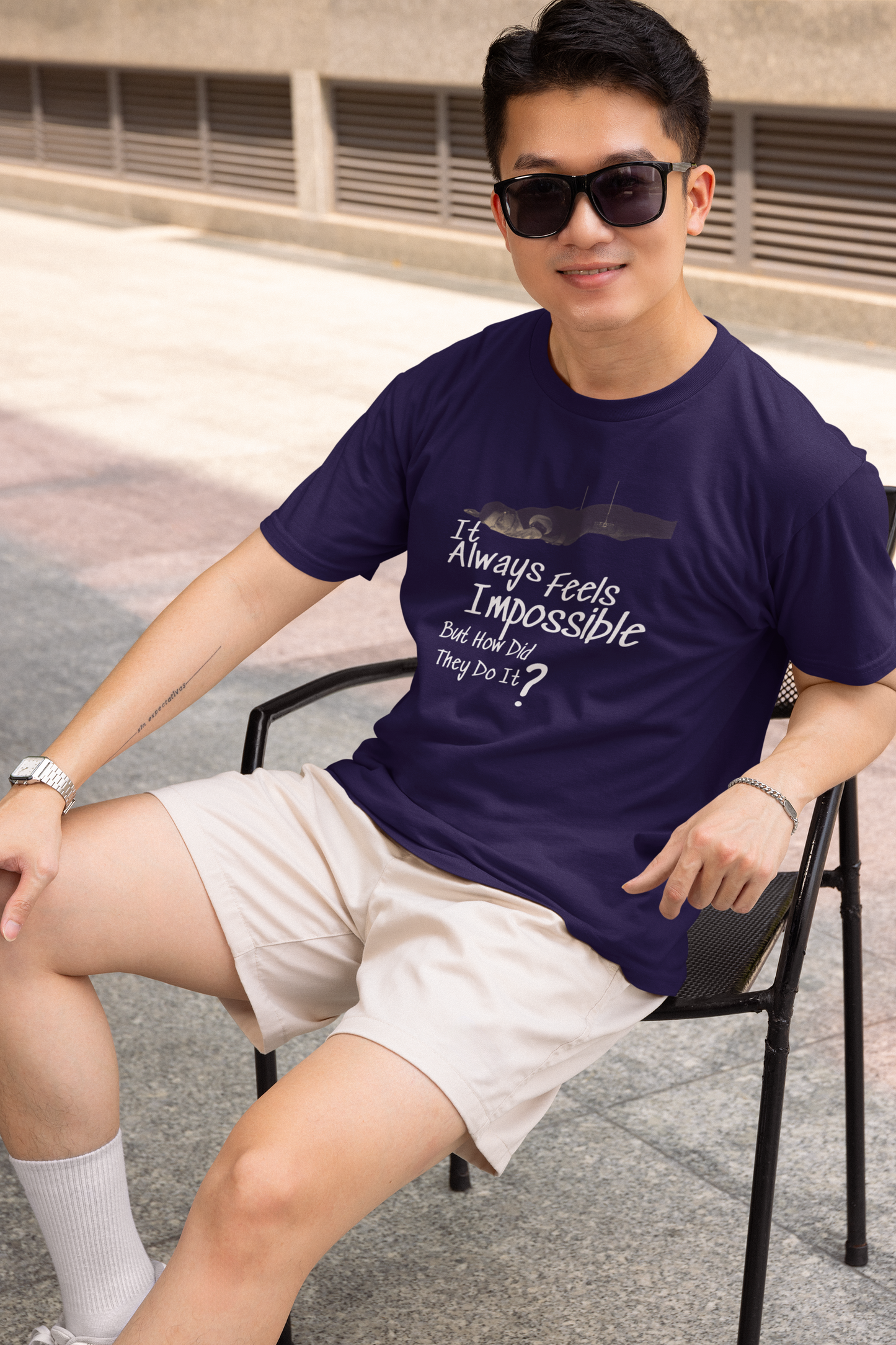 It Always Feels Impossible Short Sleeve T-shirt