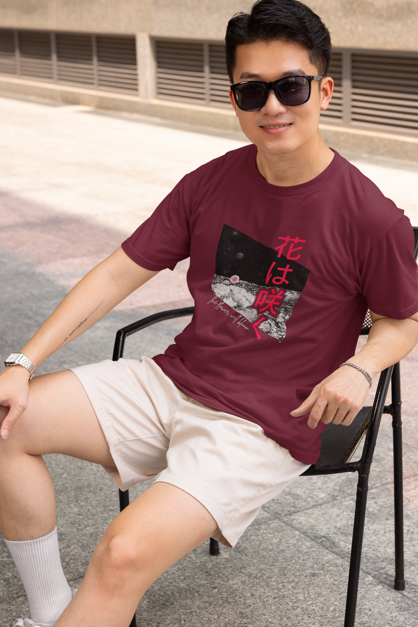 花は咲く The Flowers Will Bloom Short Sleeve T-shirt