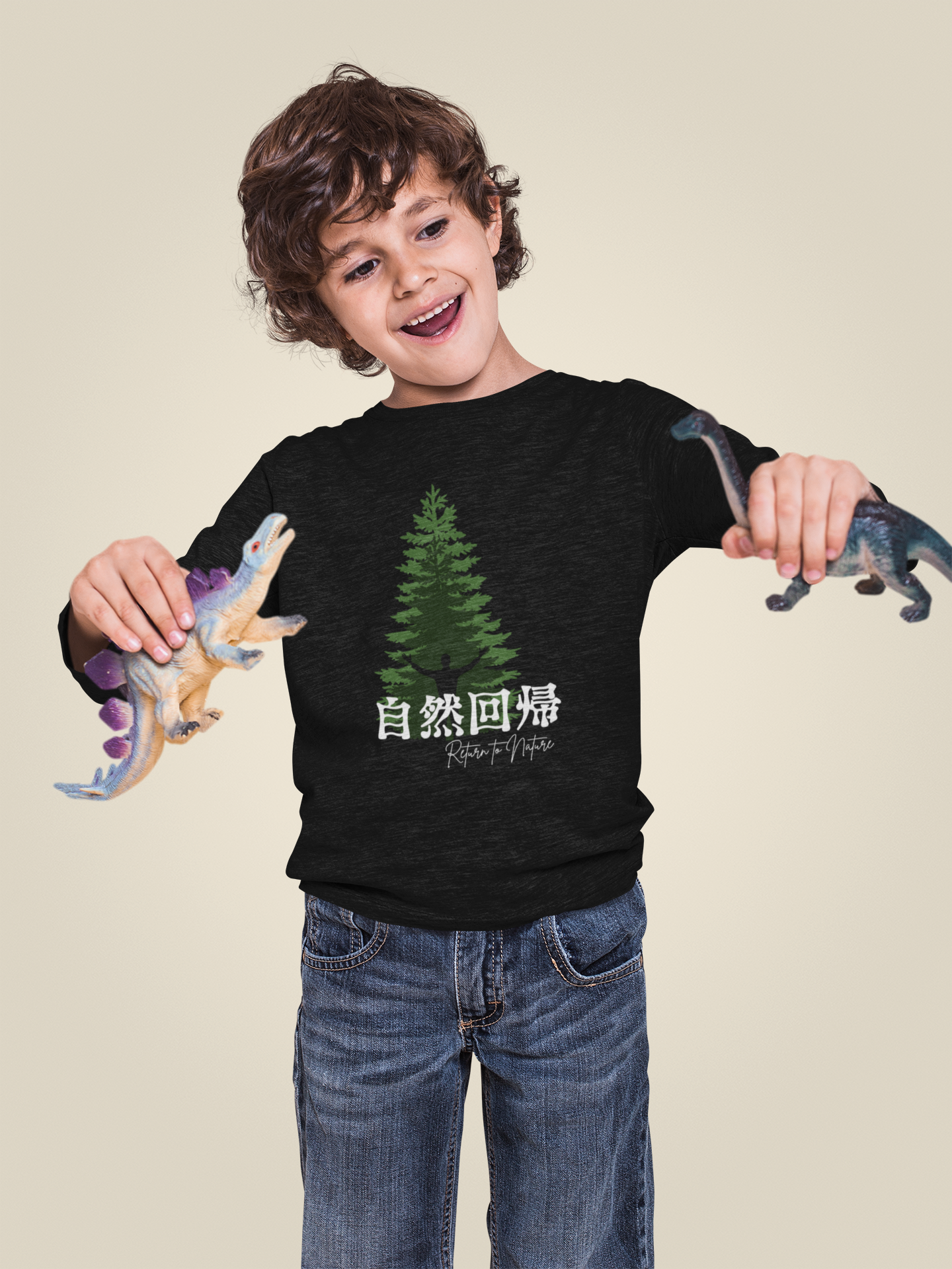 自然回帰 Return to Nature Long Sleeve T-shirt