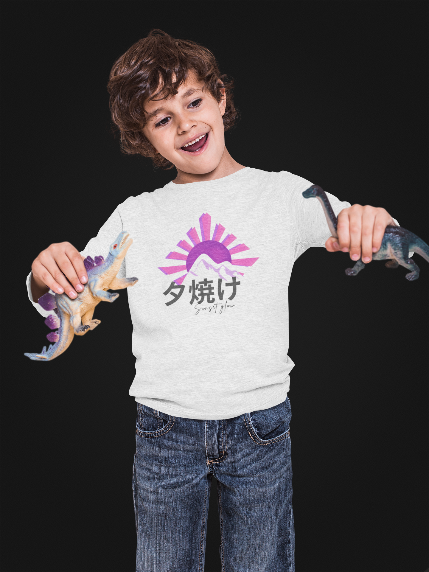 夕焼け Sunset Glow Long Sleeve Shirt