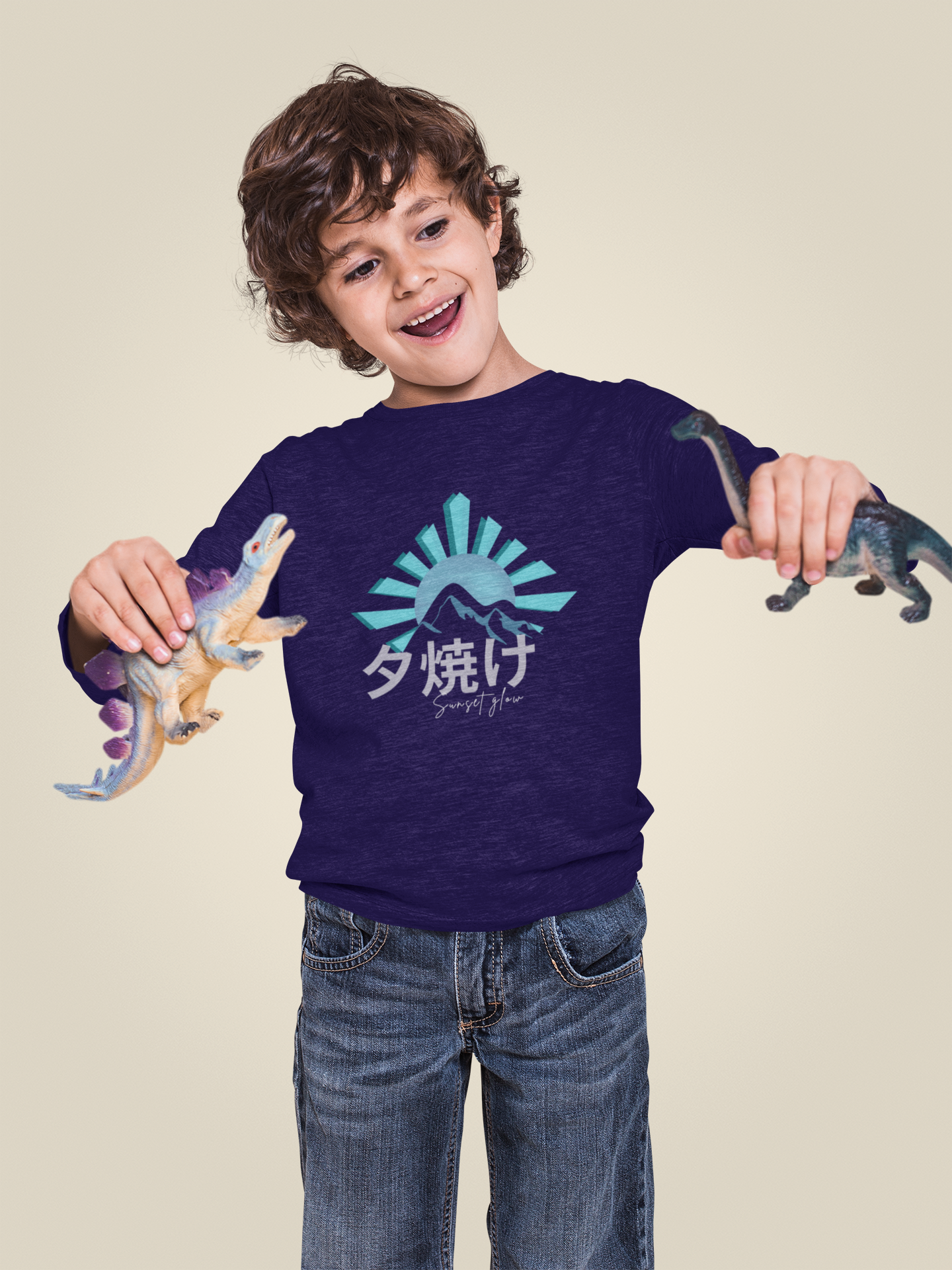 夕焼け Sunset Glow Long Sleeve Shirt