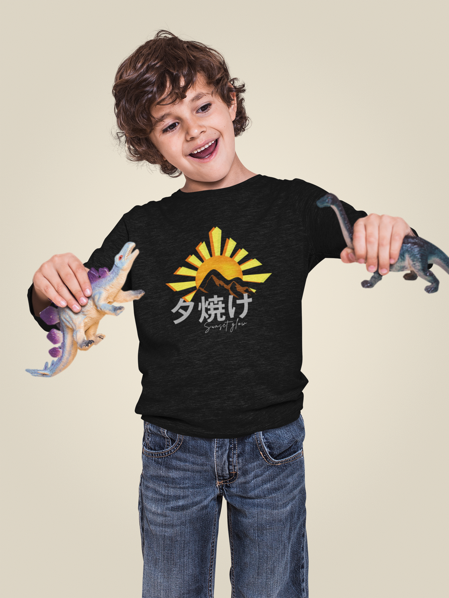 夕焼け Sunset Glow Long Sleeve Shirt