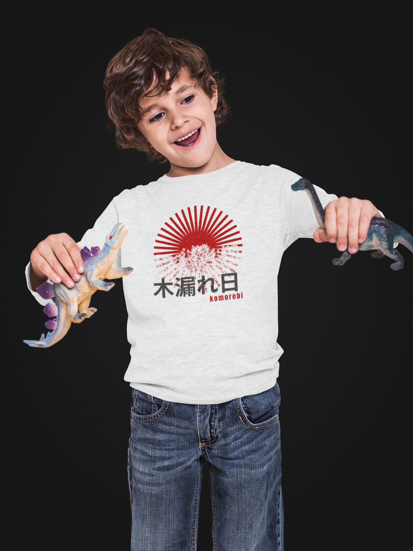 木漏れ日 Sunlight Filtering through Trees Long Sleeve T-shirt