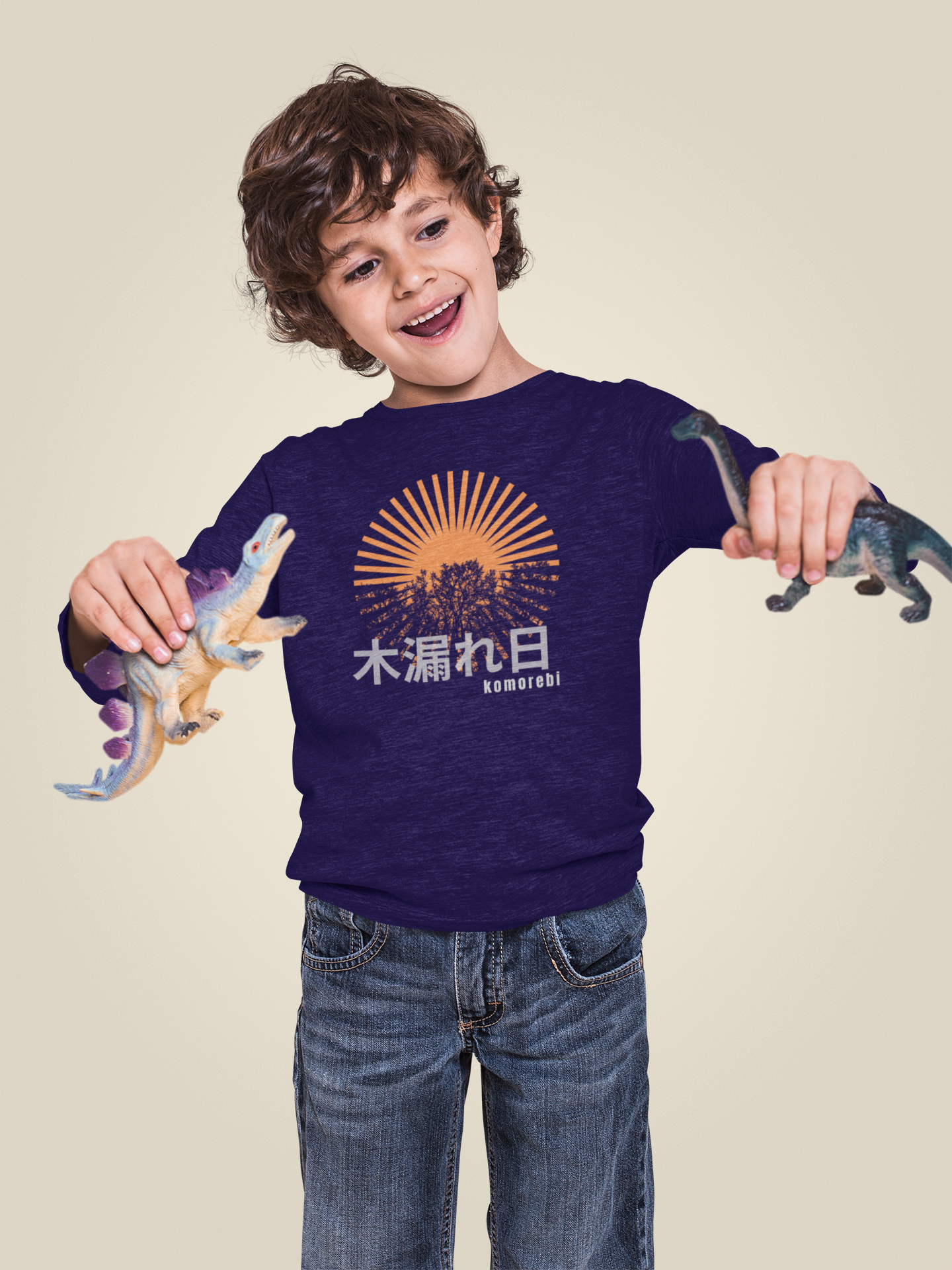 木漏れ日 Sunlight Filtering through Trees Long Sleeve T-shirt
