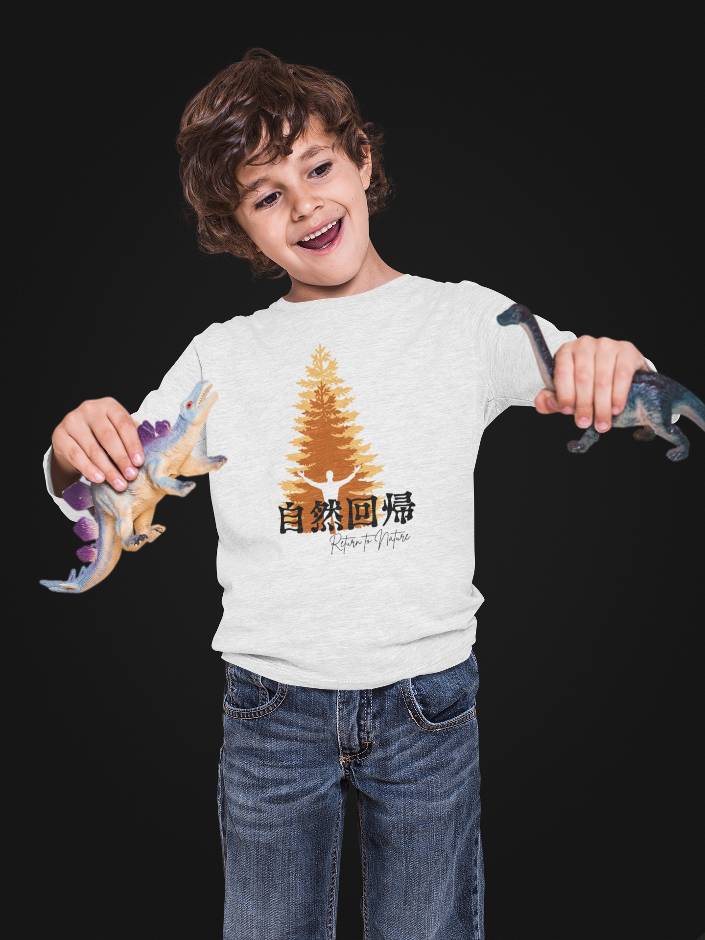 自然回帰 Return to Nature Long Sleeve T-shirt