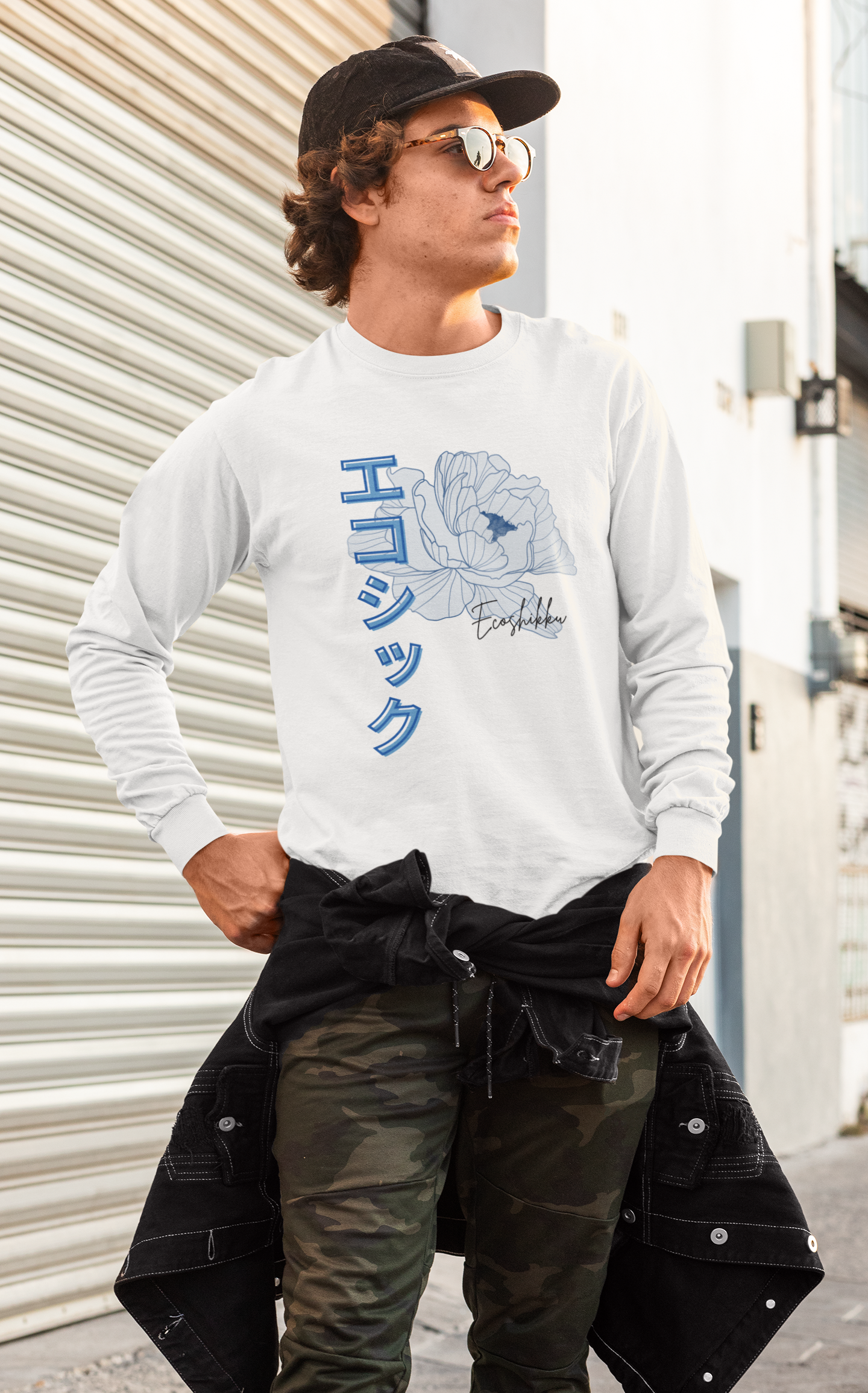 エコシック Ecoshikku Long Sleeve T-shirt